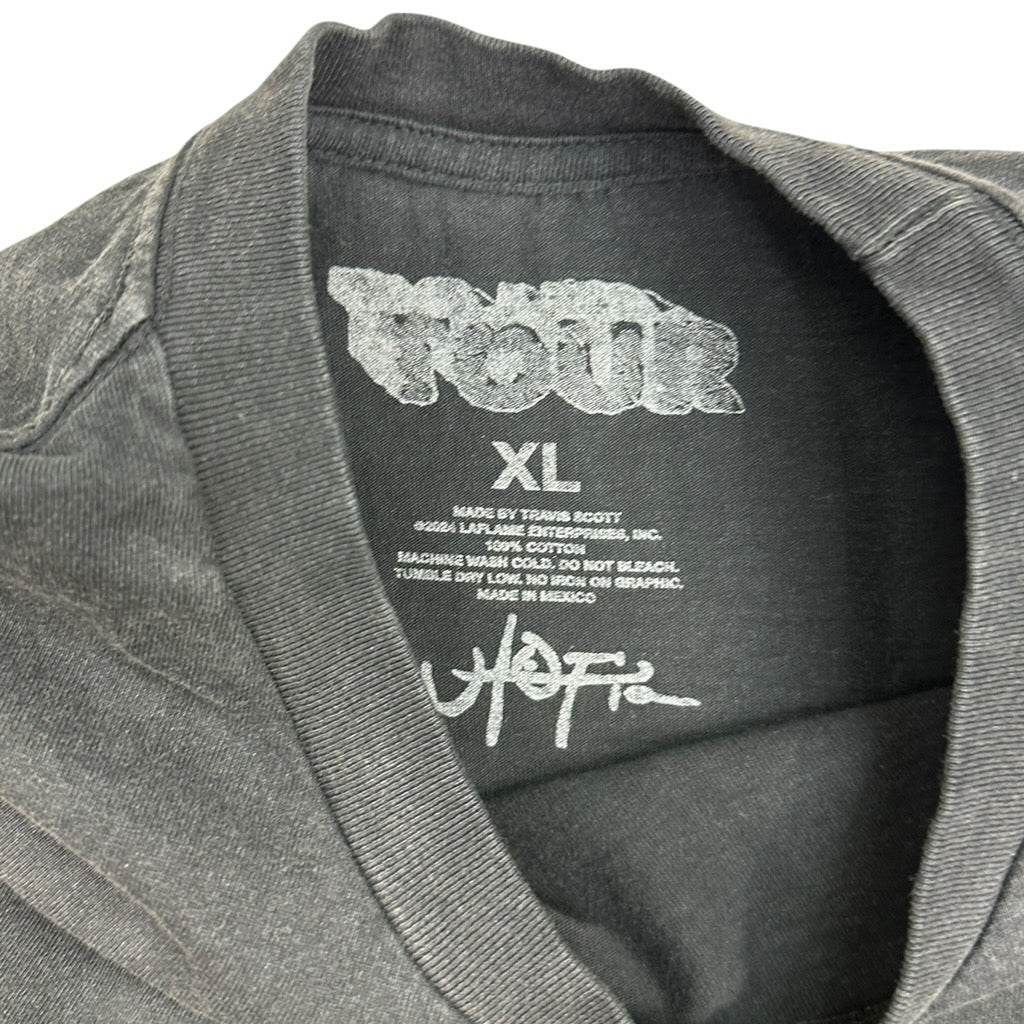 Cactus Jack Travis Scott Met Life Stadium Utopia Tee Black