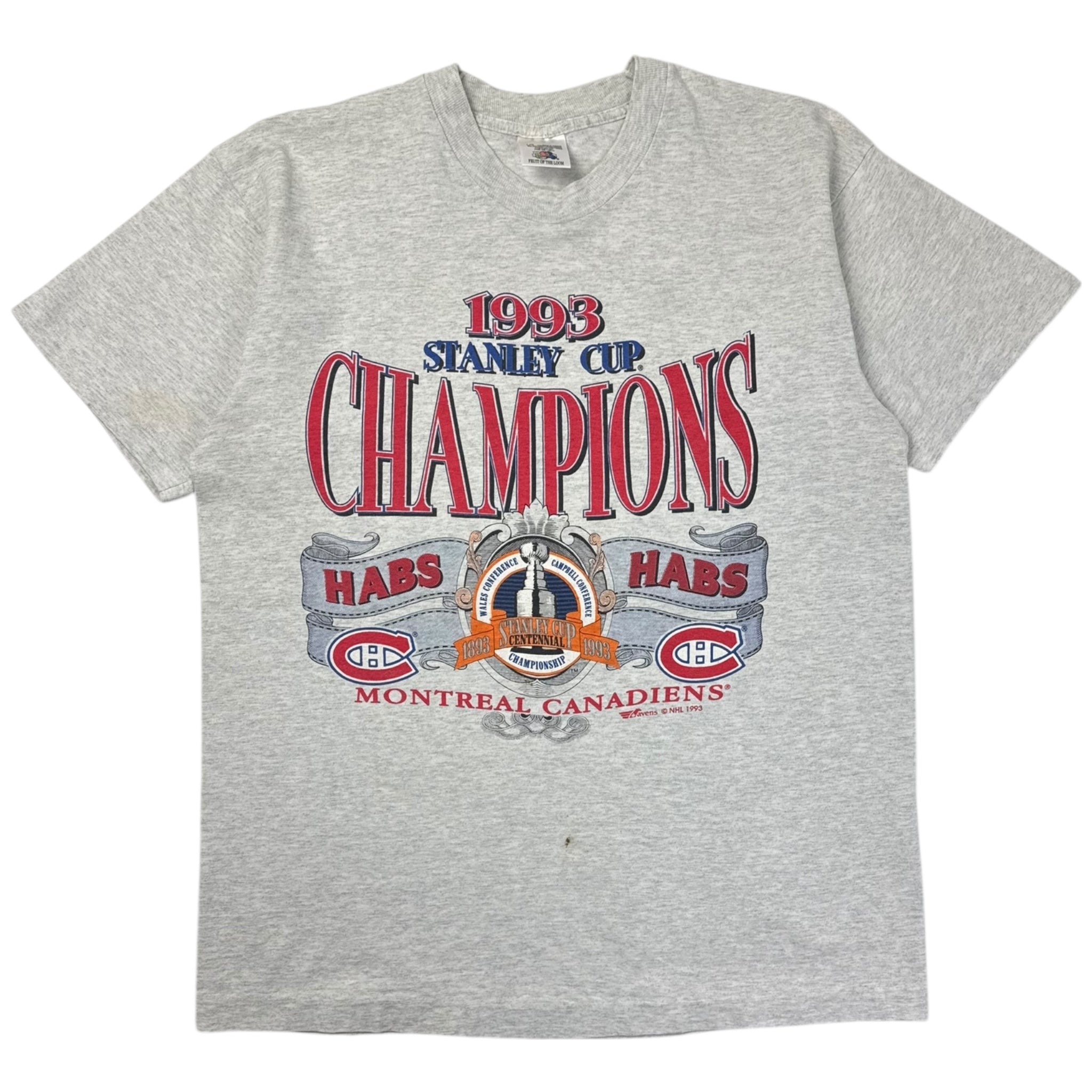 1993 Montreal Stanley Cup NHL T-Shirt