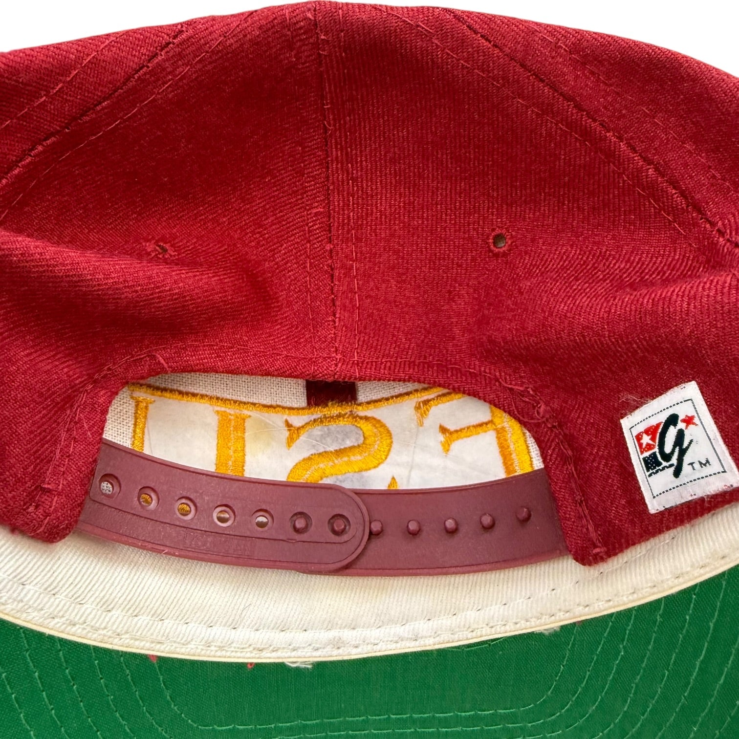 Vintage Florida State University SnapBack Hat Red