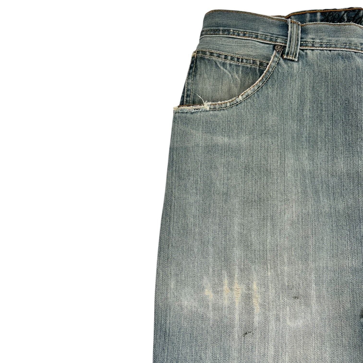 Y2K Ecko Unltd. Embroidered World Map Jeans