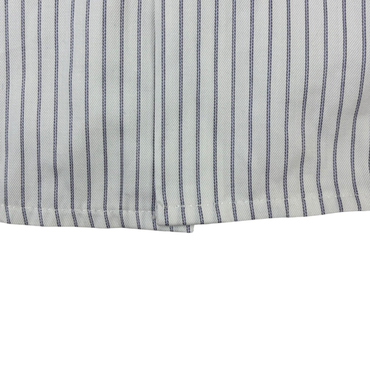 Comme Des Garçons PLAY Striped Button-Up Shirt White