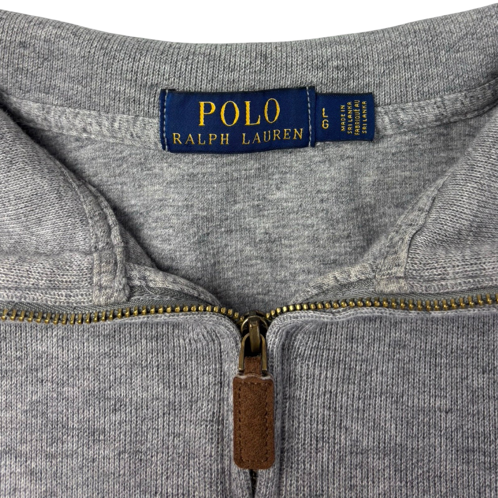 Vintage Polo Ralph Lauren Quarter-Zip Grey