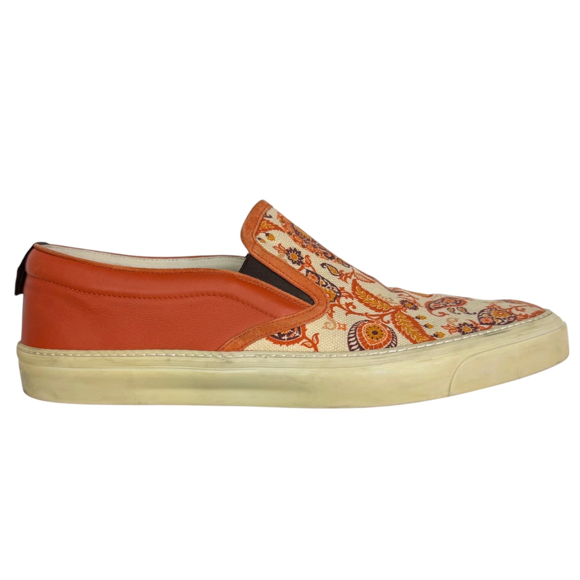 Gucci Paisley Slip On Orange (Used)