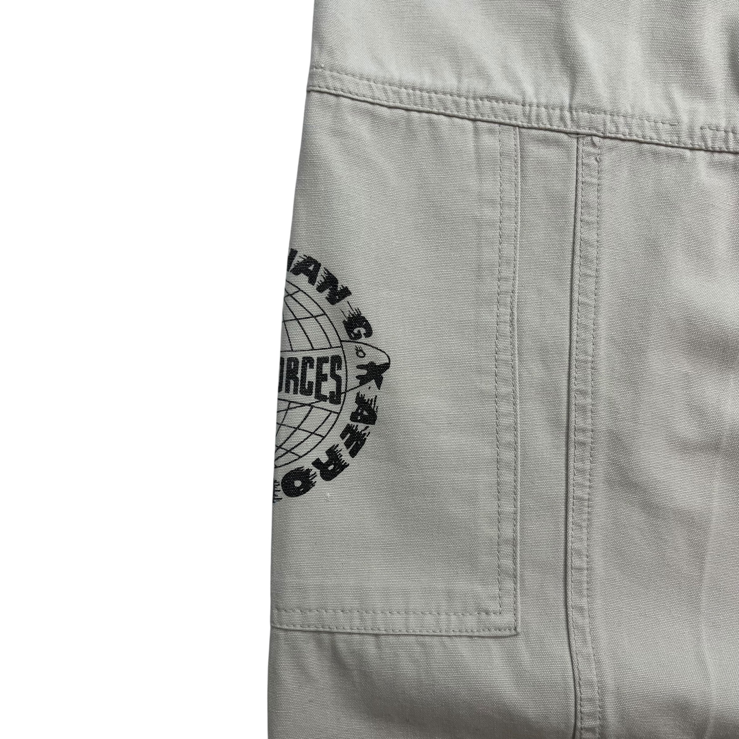 Vintage Jonathan G Cargo Pants White