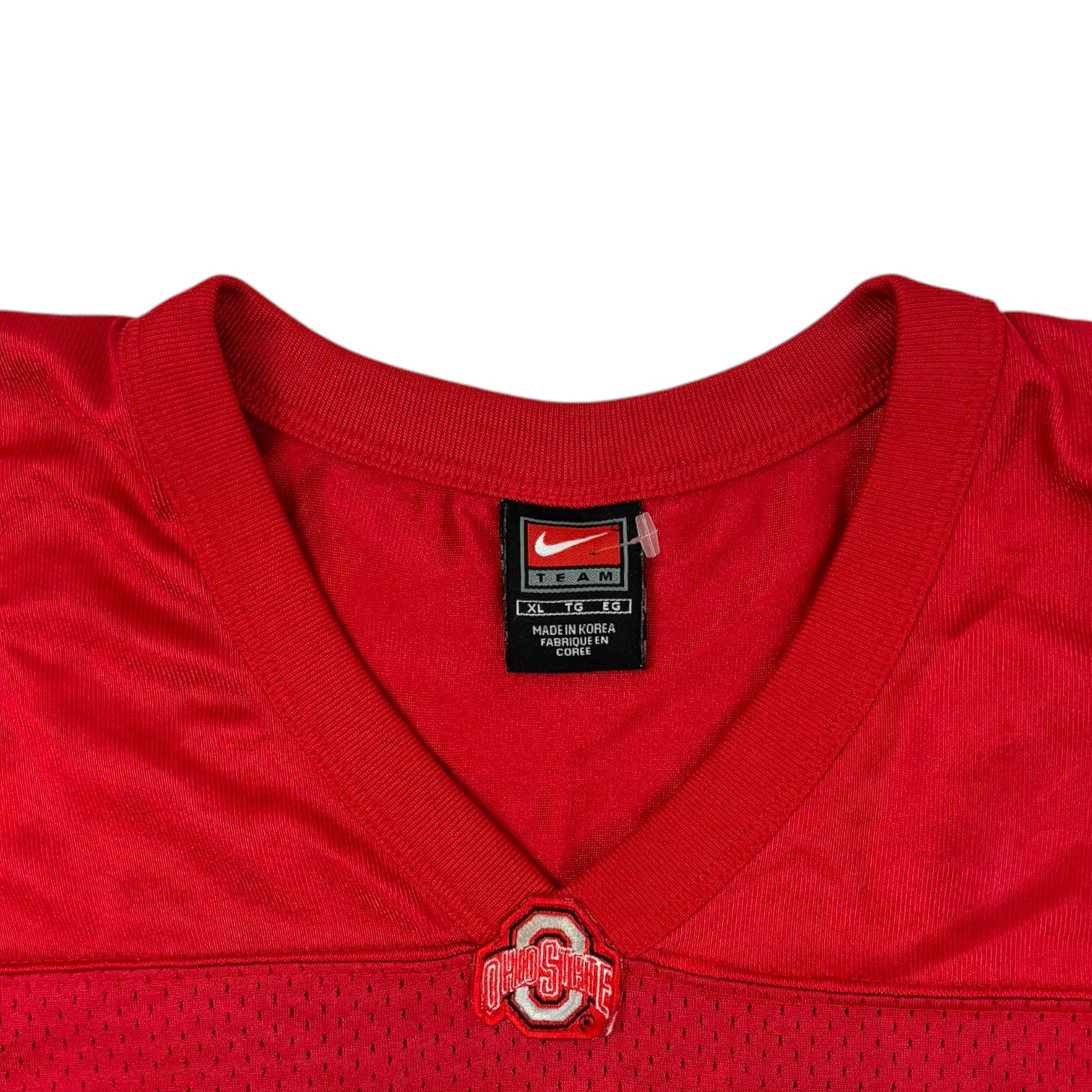 Vintage Nike Ohio State Buckeyes Football Jersey Red