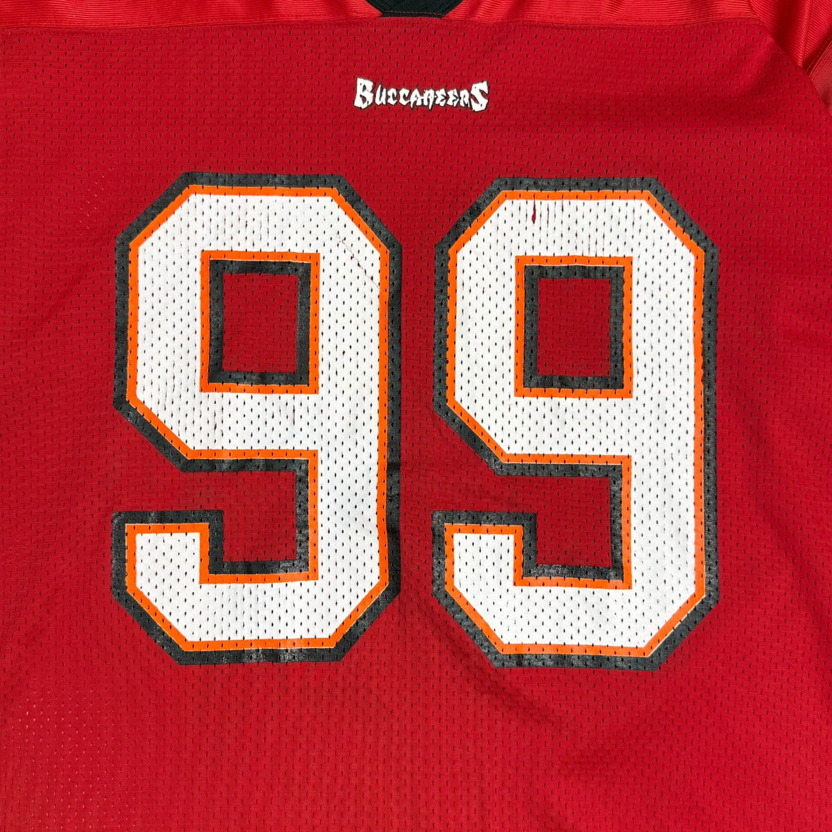 Vintage Starter Tampa Bay Buccaneers Warren Sapp Home Jersey Red