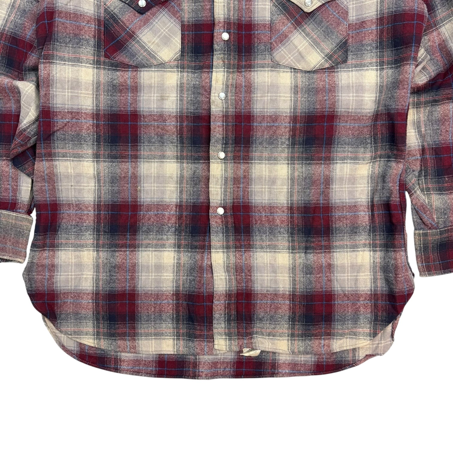 Vintage Pendleton Snap Button Up Flannel Red