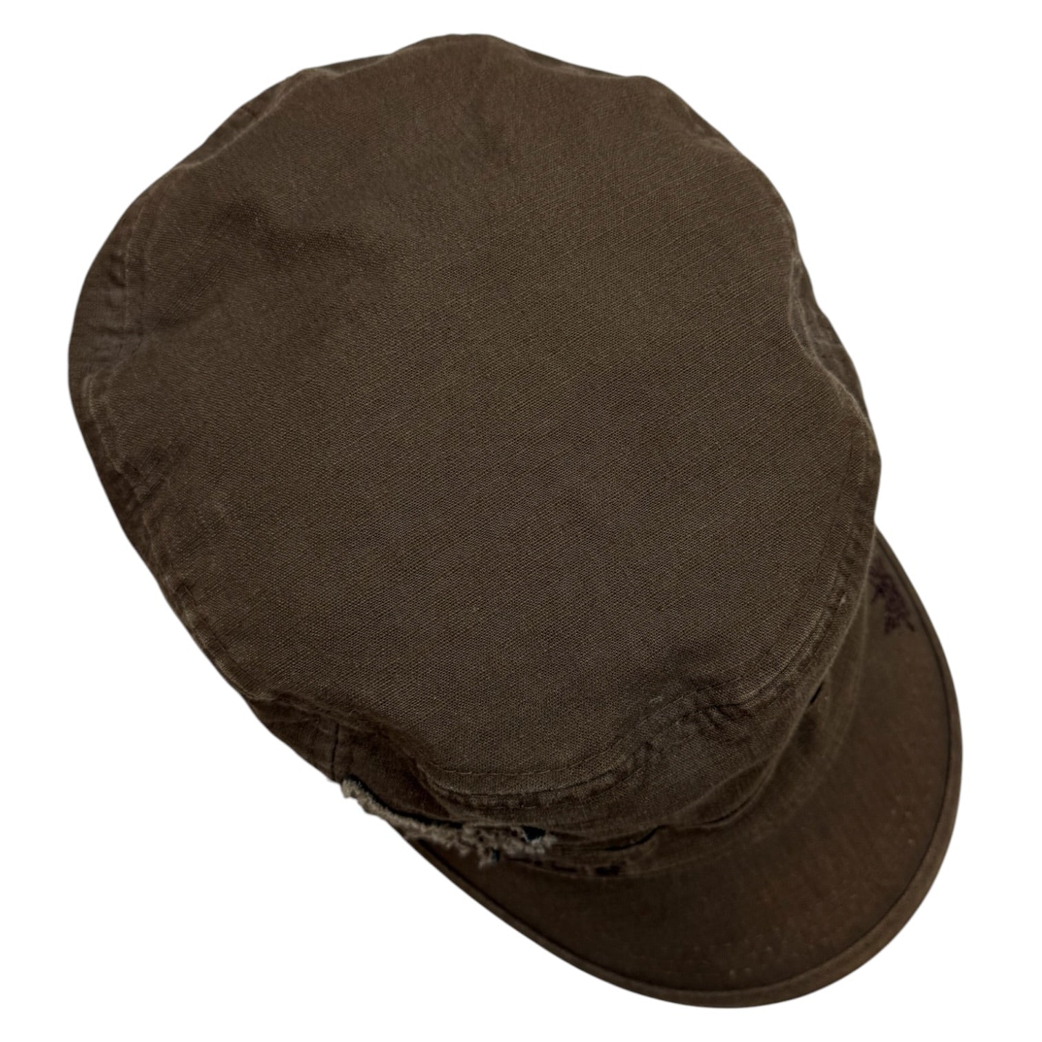 (W) Vintage Y2K Adidas Cadet Cap Brown