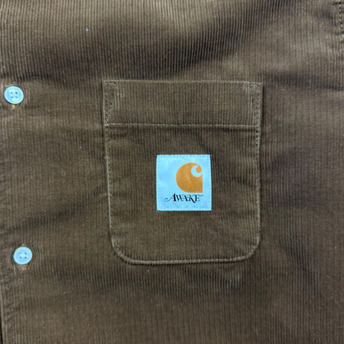 Carhartt WIP X Awake NY Shirt Hamilton Brown