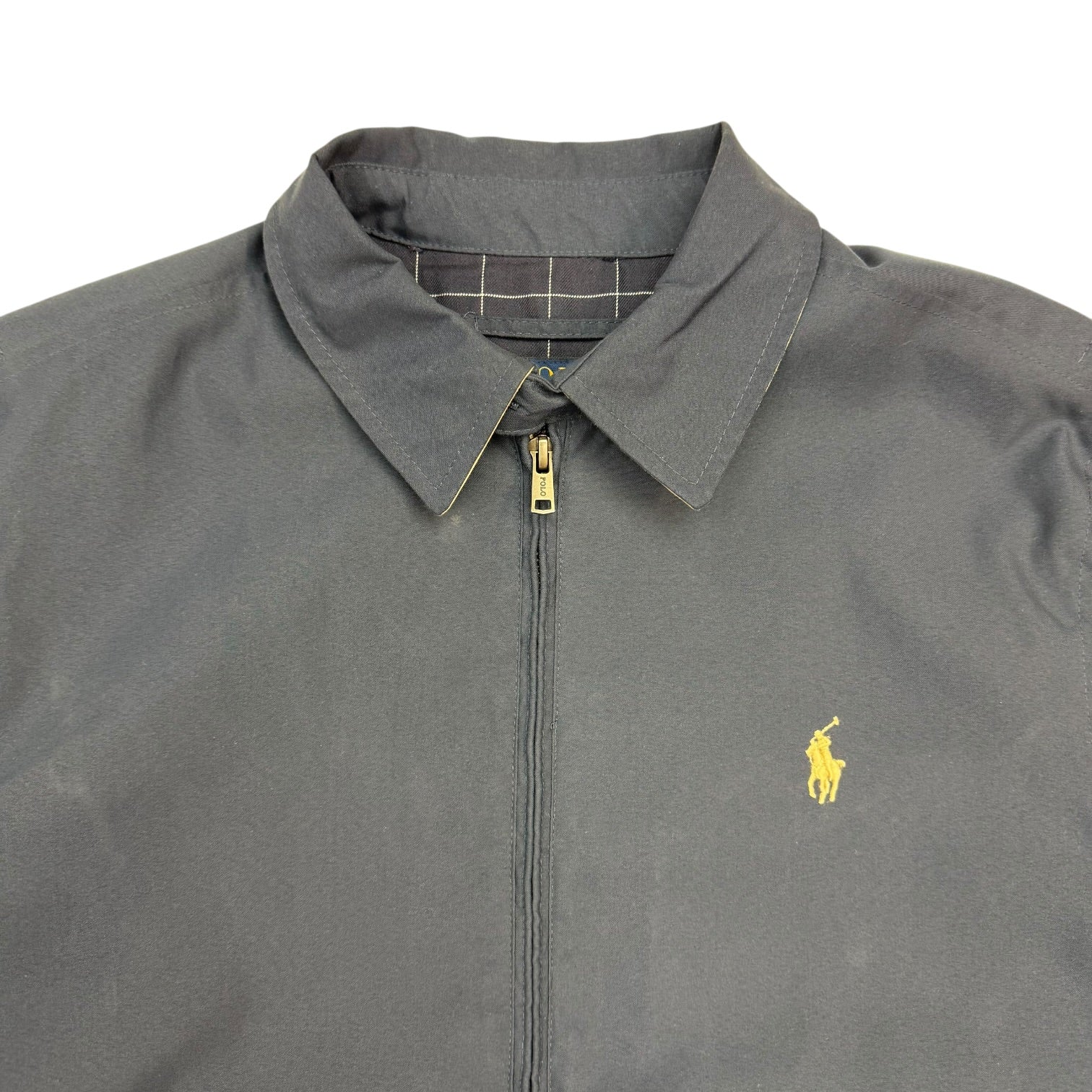 Vintage Polo Ralph Lauren Harrington Jacket Navy Blue