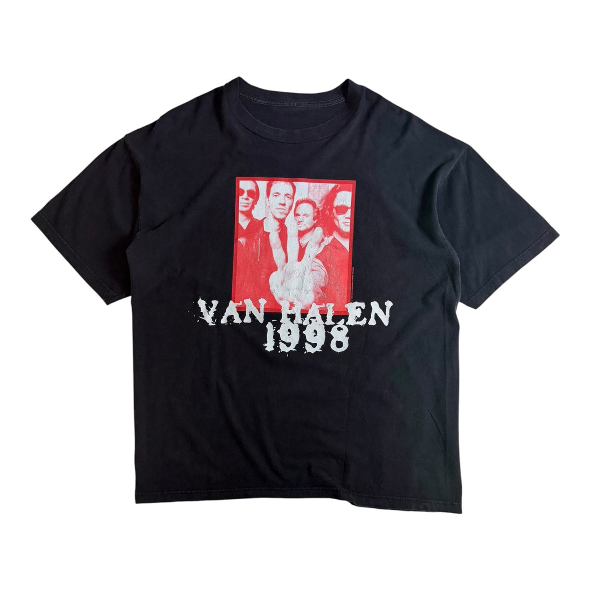 Vintage Van Halen 1998 "3 Tour" T-Shirt Black