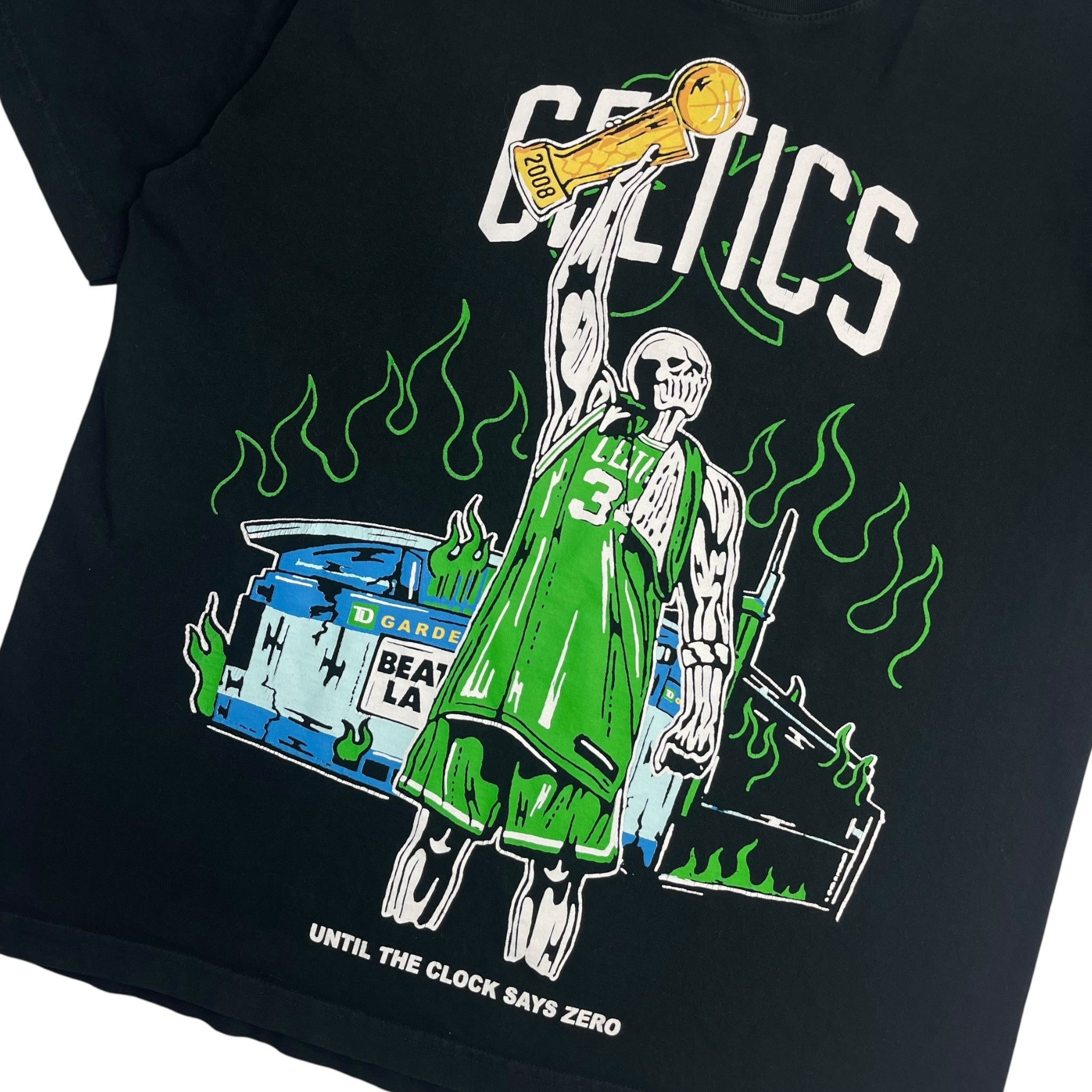 Warren Lotas Boston Celtics ‘Until The Clock Says Zero’ T-Shirt Black