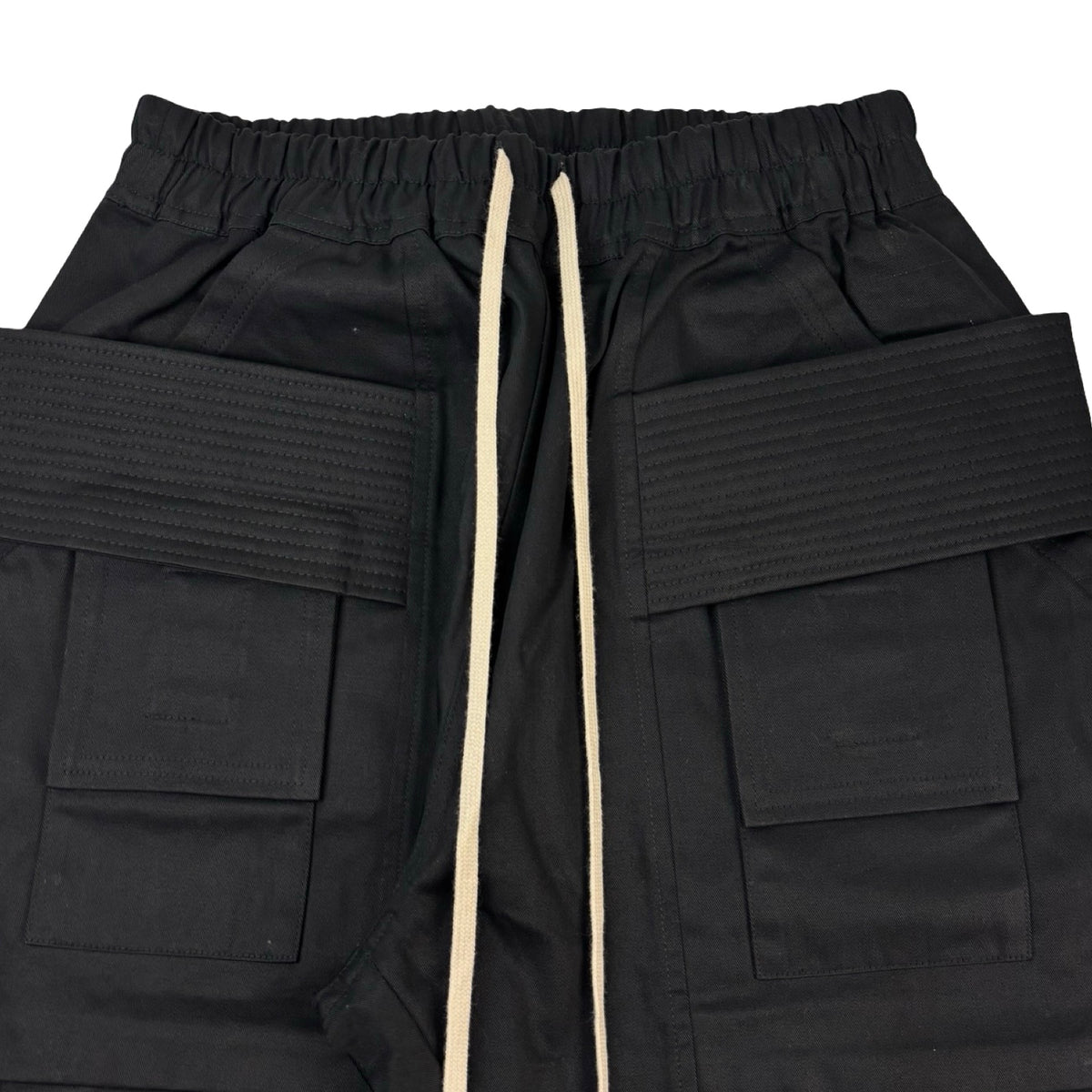 Rick Owens DRKSHDW Creatch Cargo Pants Black Tower Collection