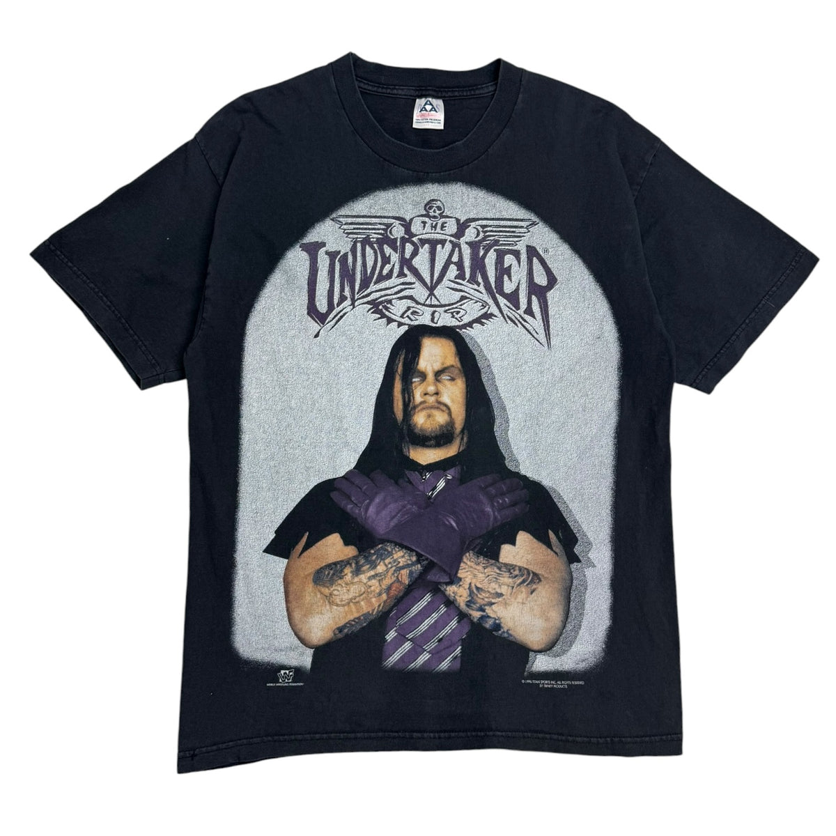 1996 WWF The Undertaker Tee Black