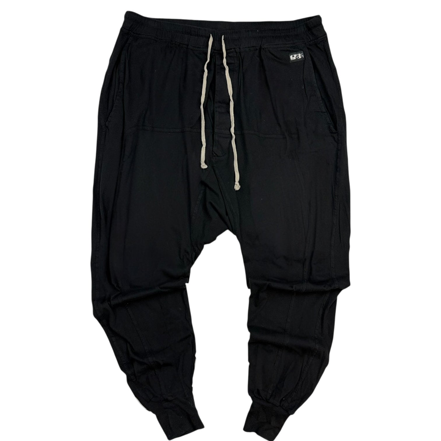 Rick Owens Drkshdw Prisoners Draws Pants Black