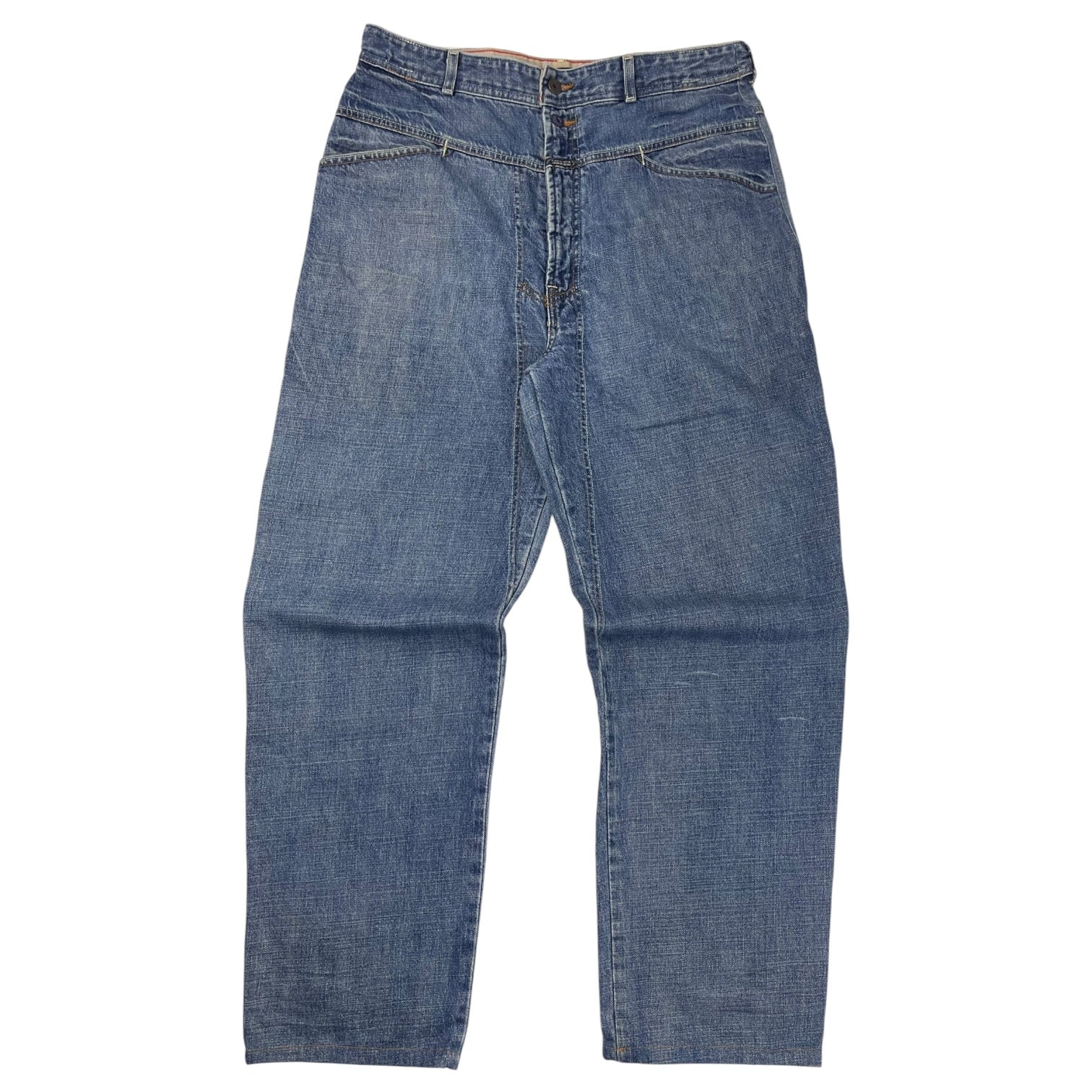 Y2K Martin Francois Girbaud Denim Bottoms Blue Wash