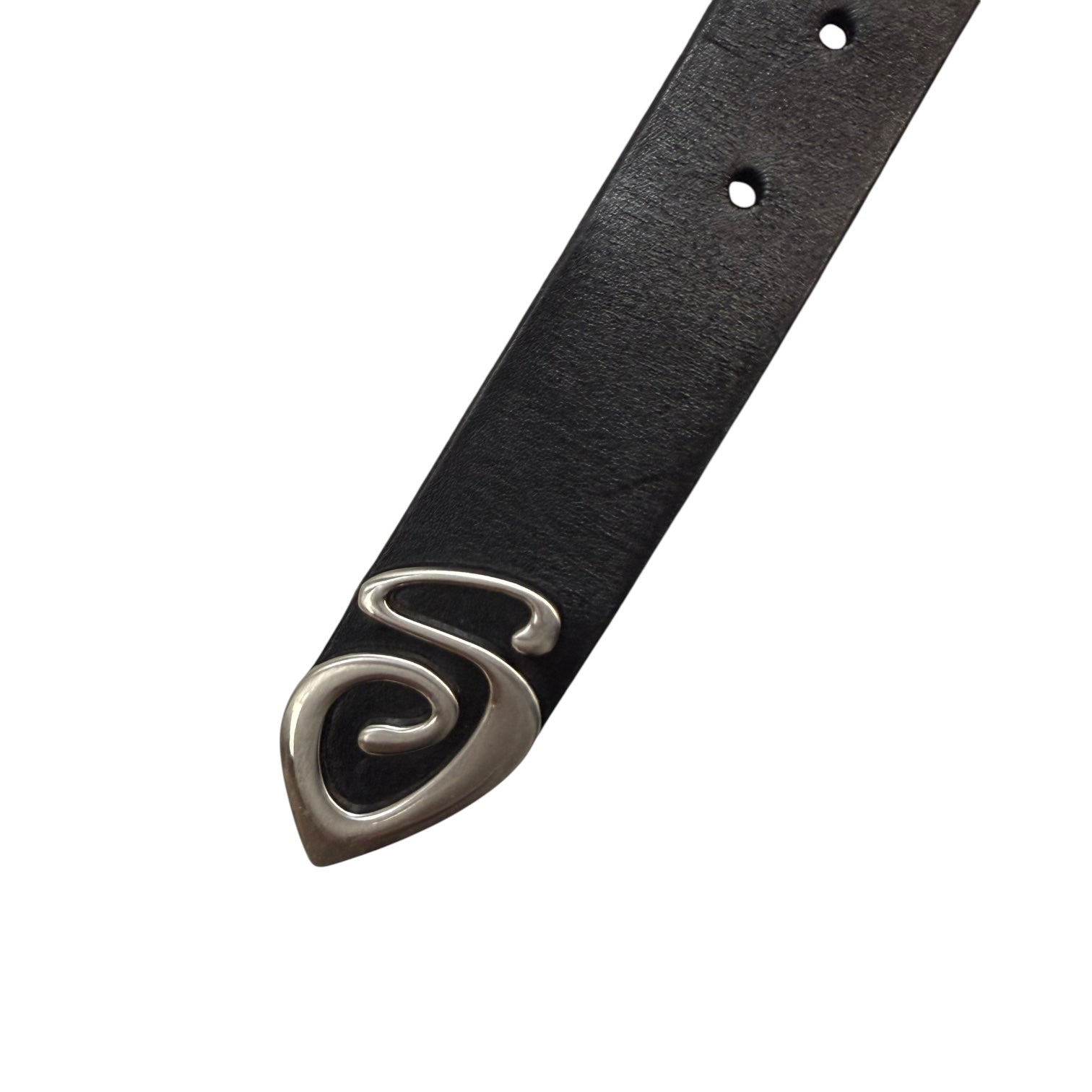 Stussy S Tip Leather Belt