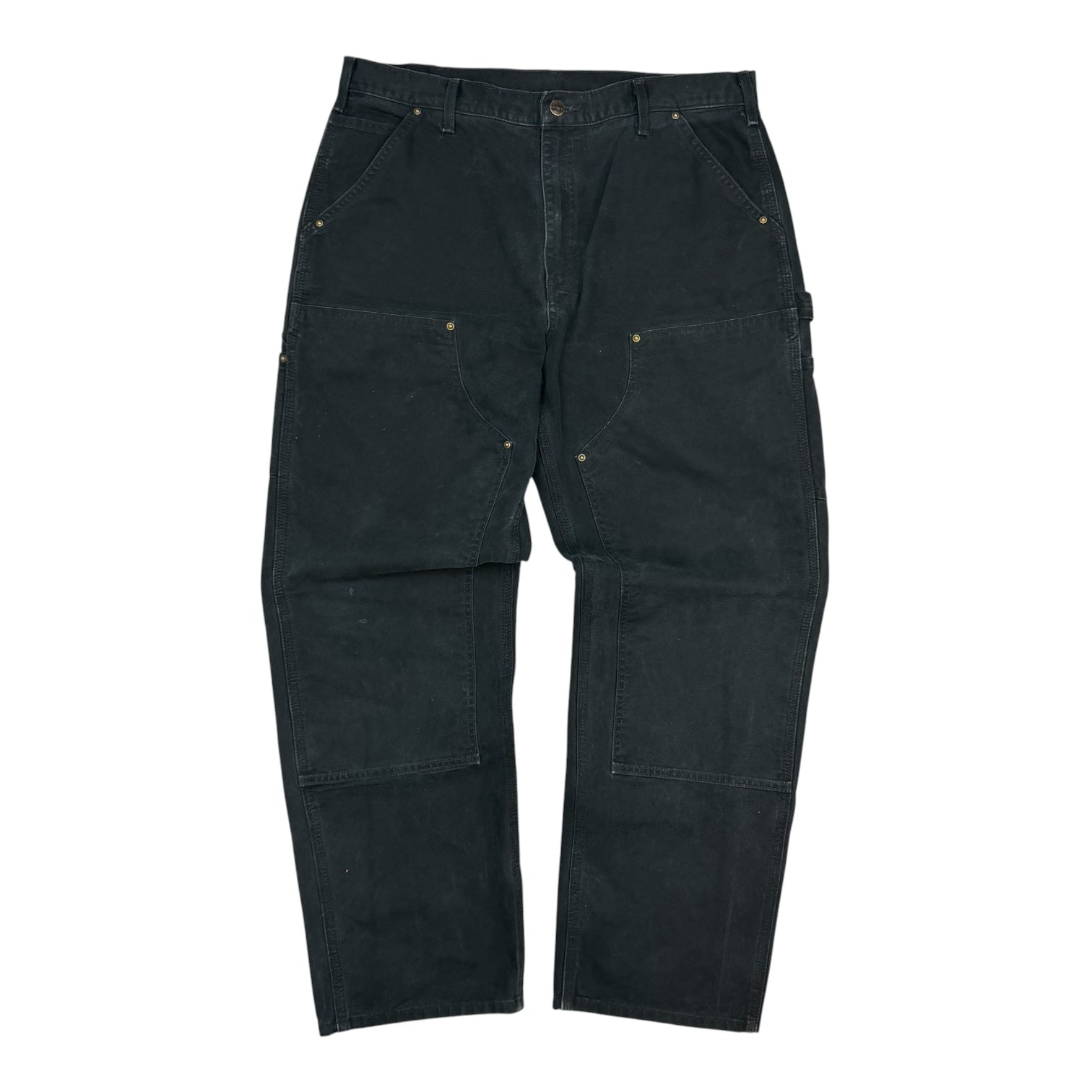 Vintage Carhartt Double Knee Pants Black