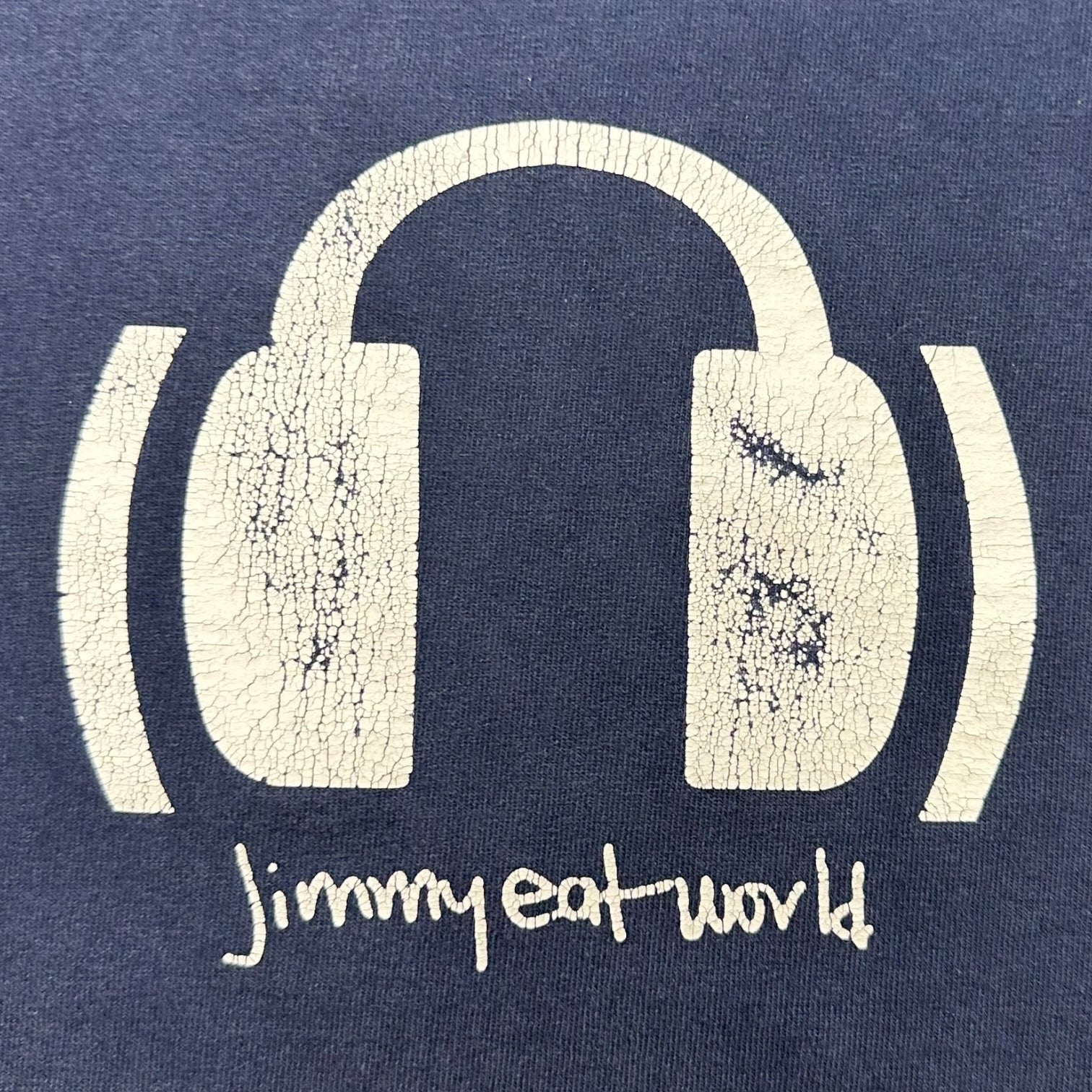 Vintage Jimmy Eat-World Tee Navy Blue