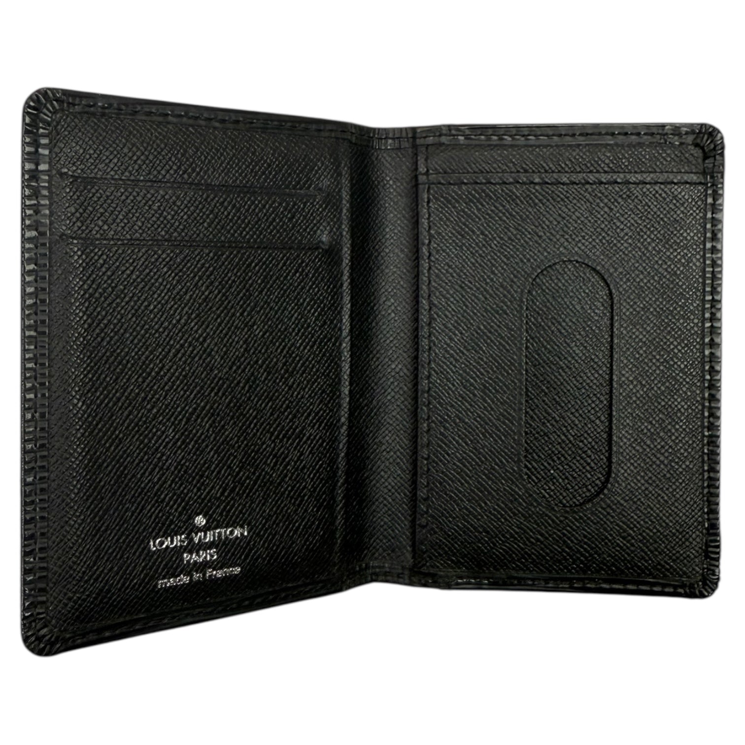 Louis Vuitton Epi Pocket Organizer Leather Black