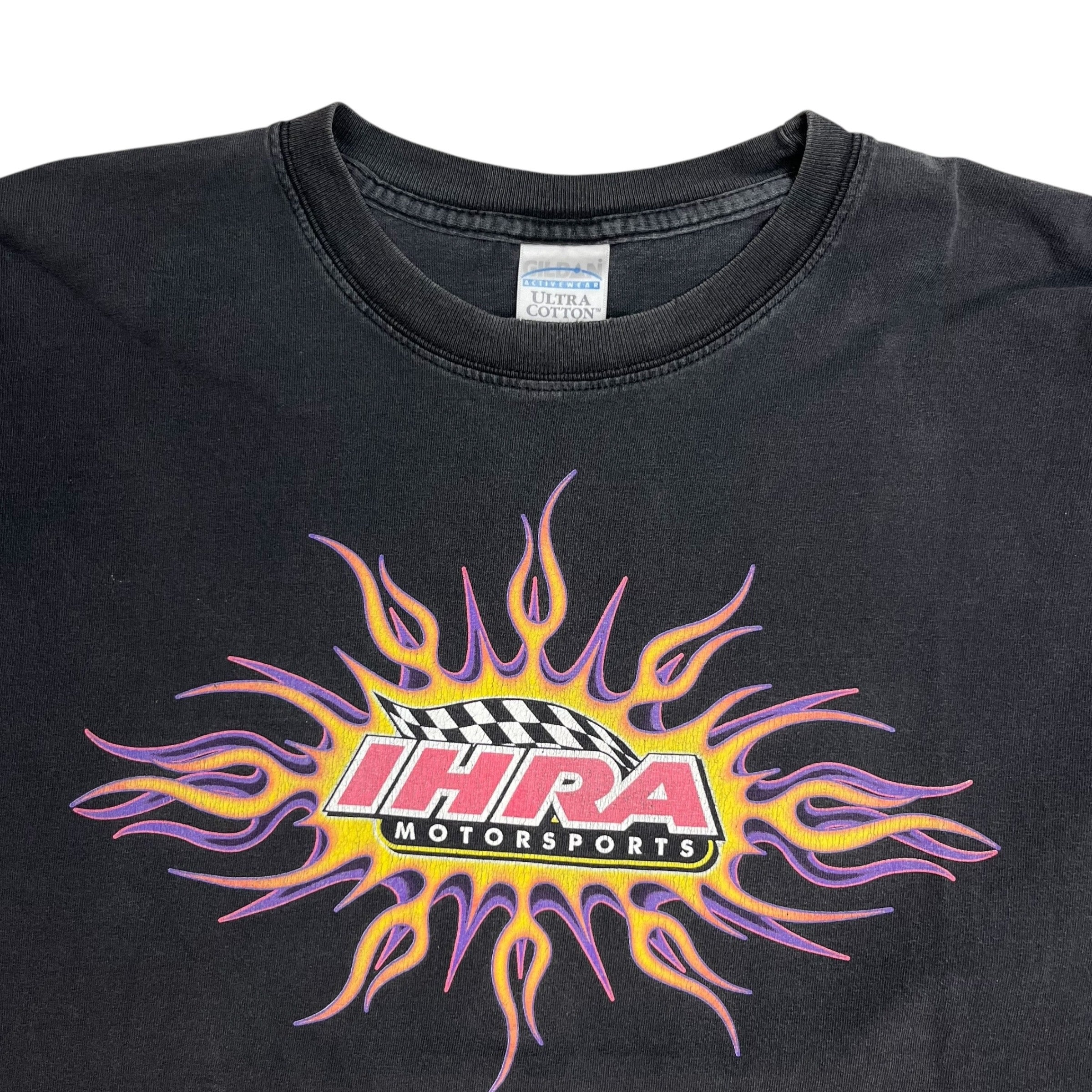 Vintage IHRA Motorsports L/S Tee Faded Black