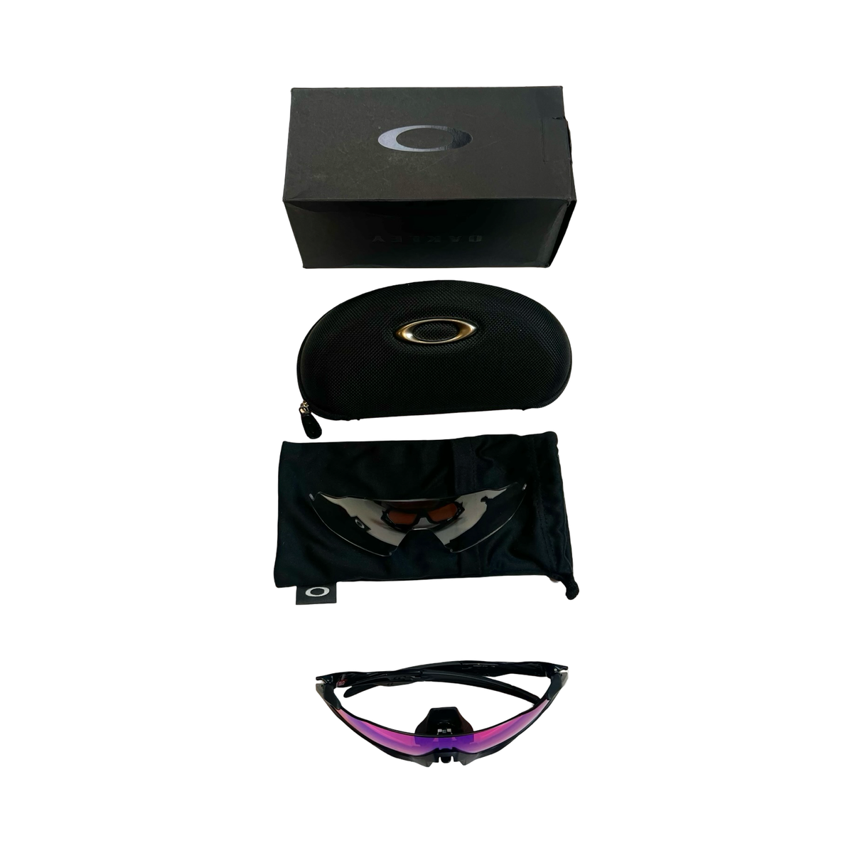 Oakley Flight Jacket Clear Black Iridium PhotoChromic Sunglasses