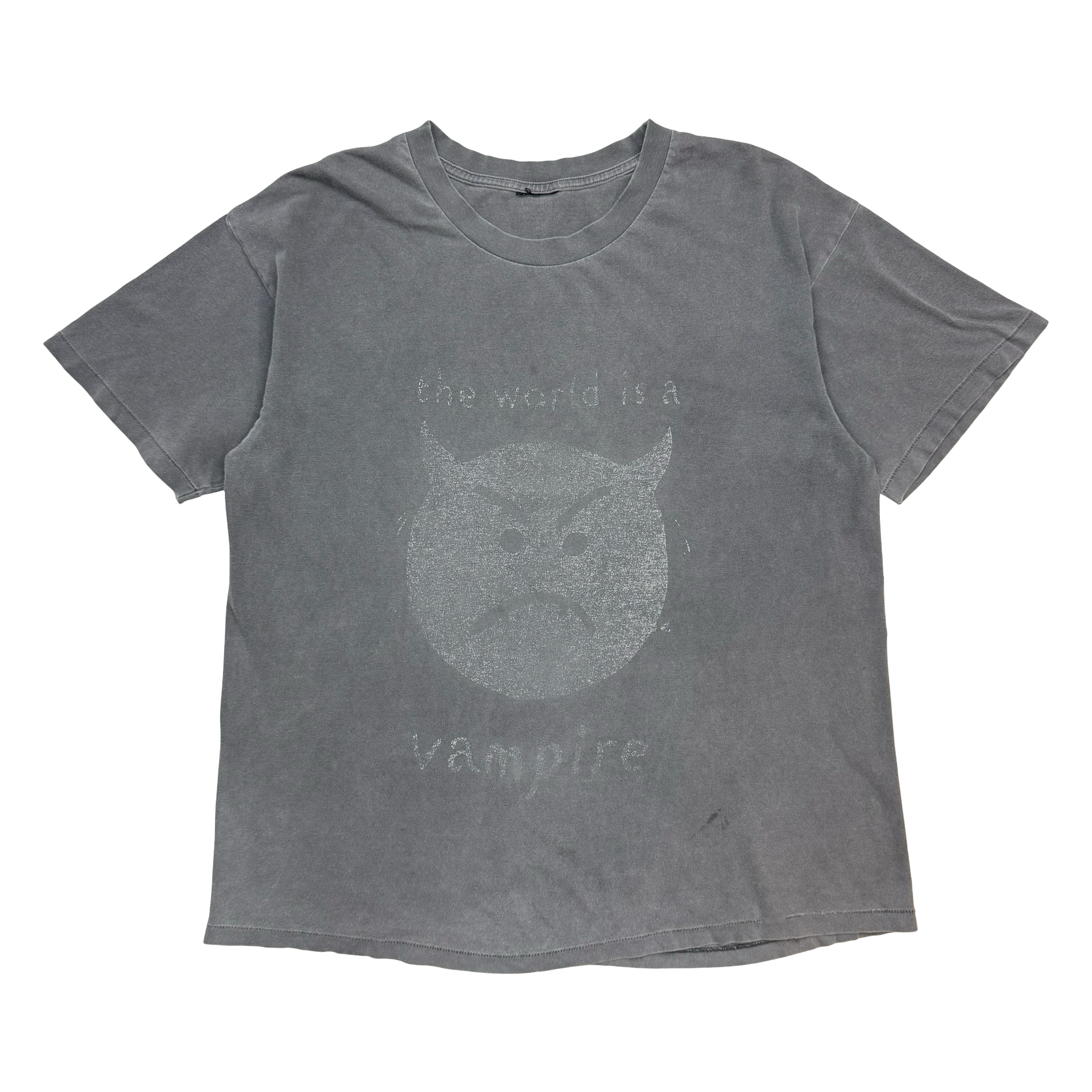 1996 The Smashing Pumpkins Infinite Sadness Tour ‘The World Is A Vampire’ Tee Grey