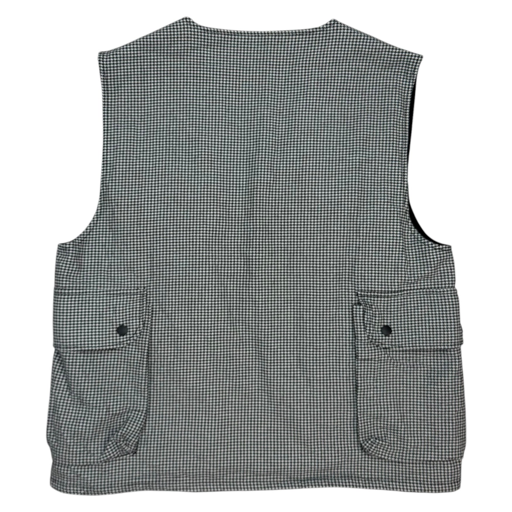 Stussy Houndstooth Work Vest Black/White