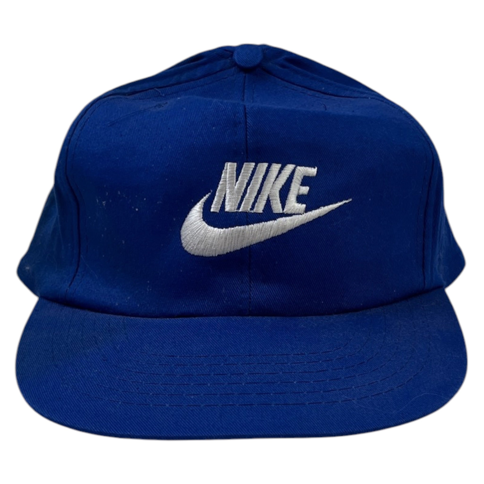 Vintage Nike Futura Logo Hat Blue
