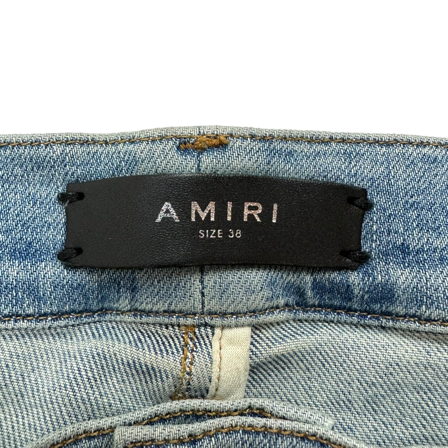 Amiri MX1 Paisley Jeans Indigo/Clay Wash