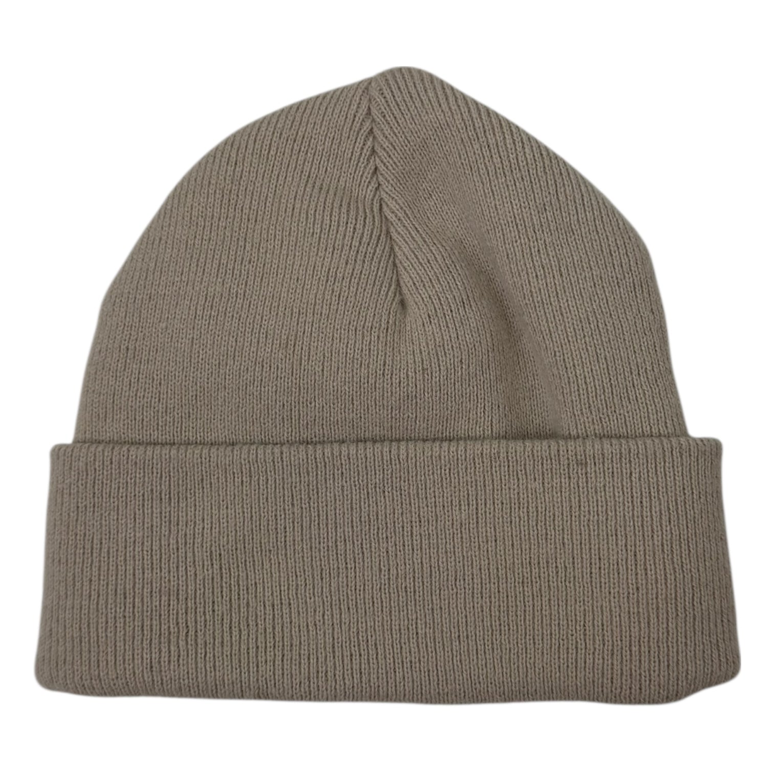 Stussy Stock Logo Beanie Tan