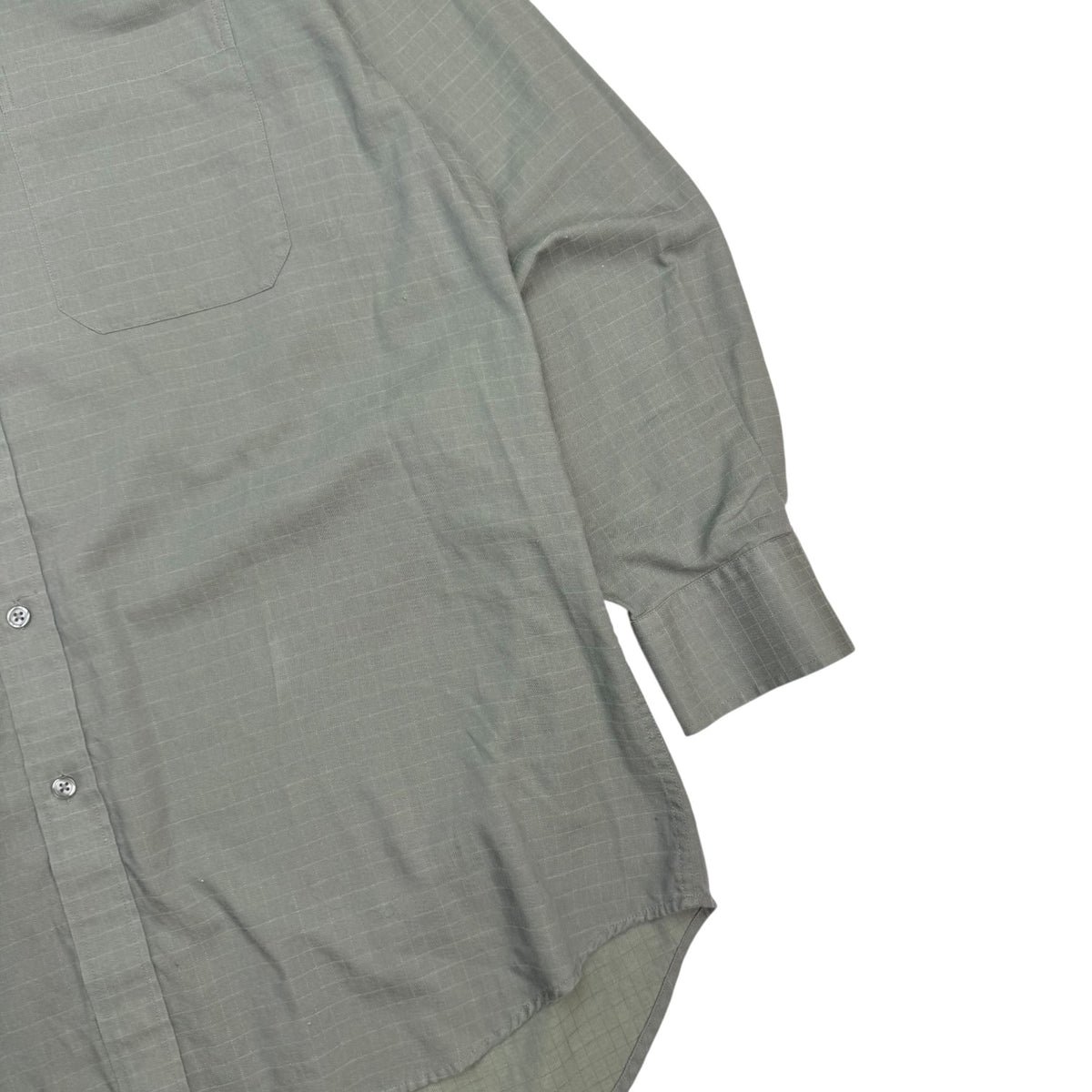 Vintage Monsieur Givenchy Button Up Shirt Light Green