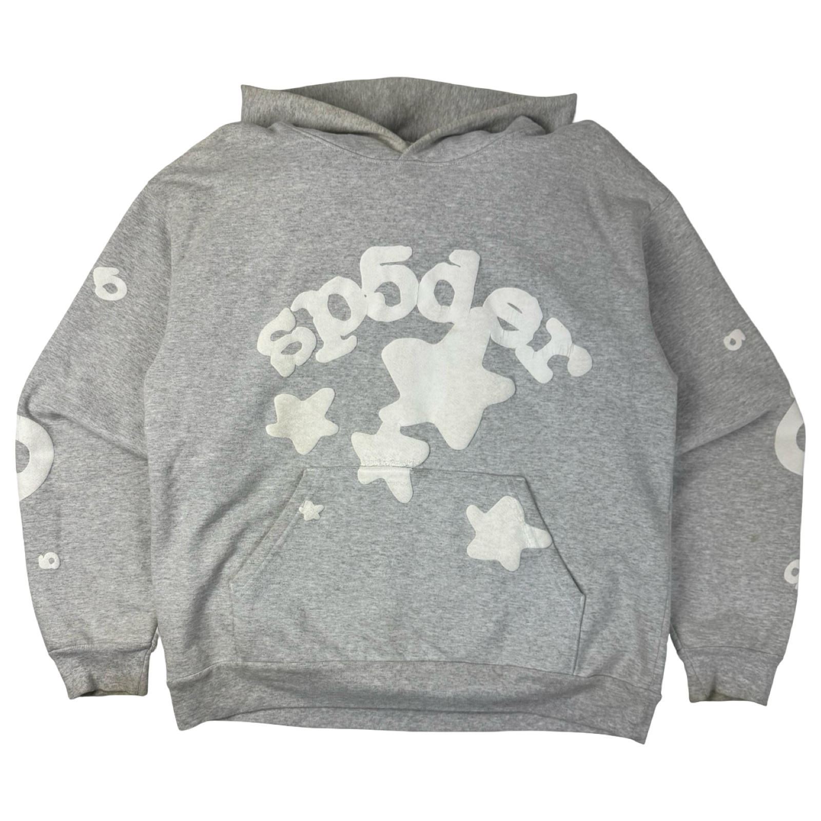 Sp5der Beluga Hoodie Grey