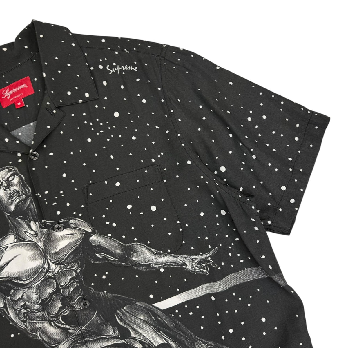 Supreme Silver Surfer S/S 2022 Shirt Black