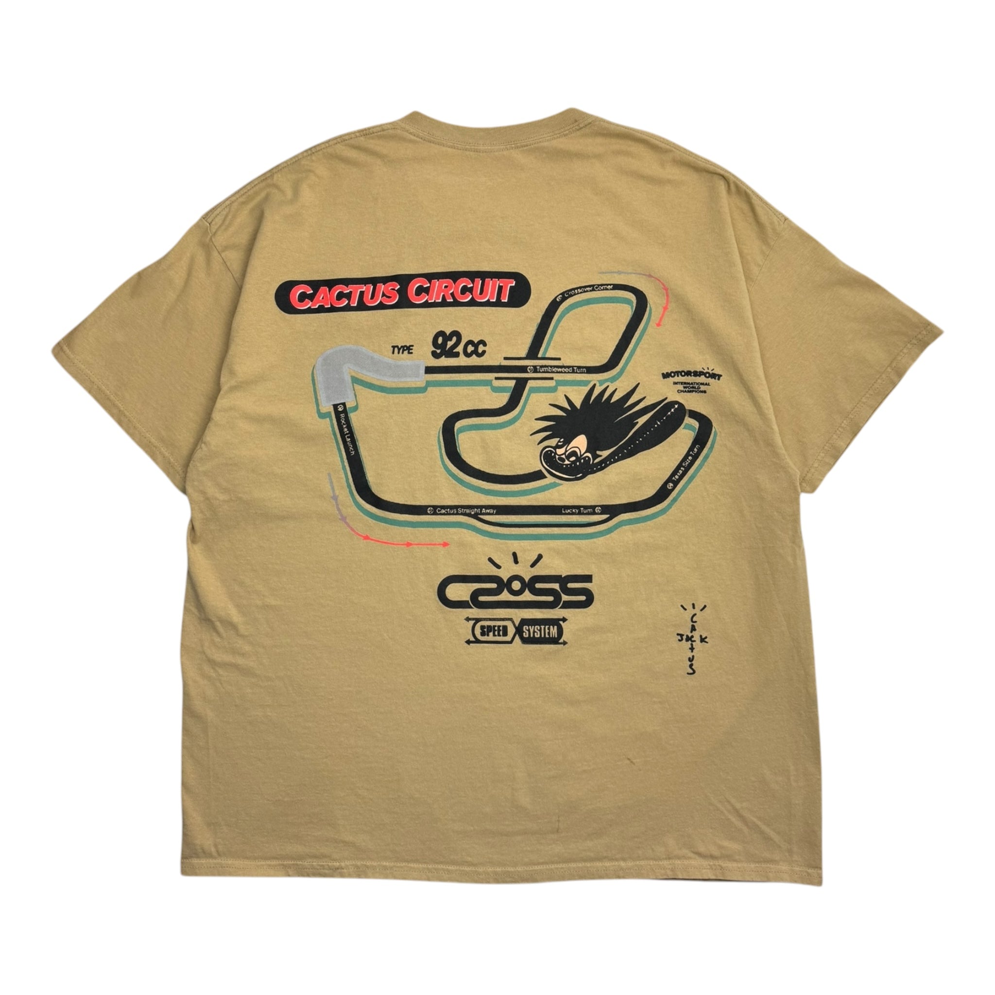 Cactus Jack By Travis Scott Racetrack T-Shirt