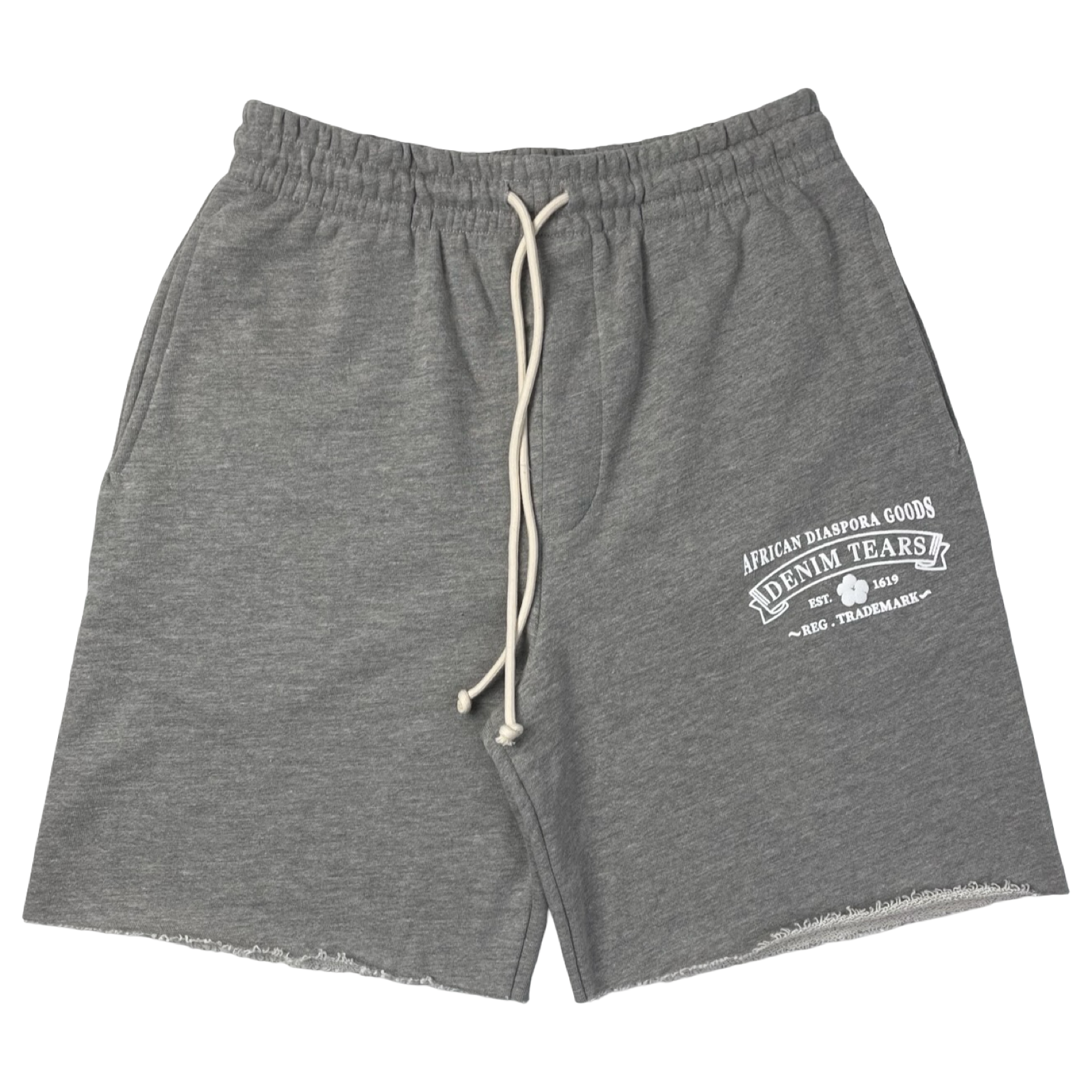 Denim Tears ADG Sweatshorts Grey/White