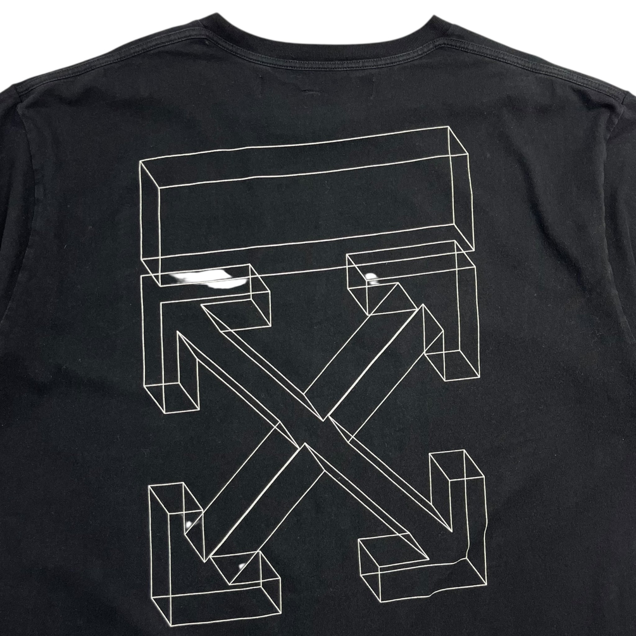 Off-White 3D Arrows Oversized Shirt Black