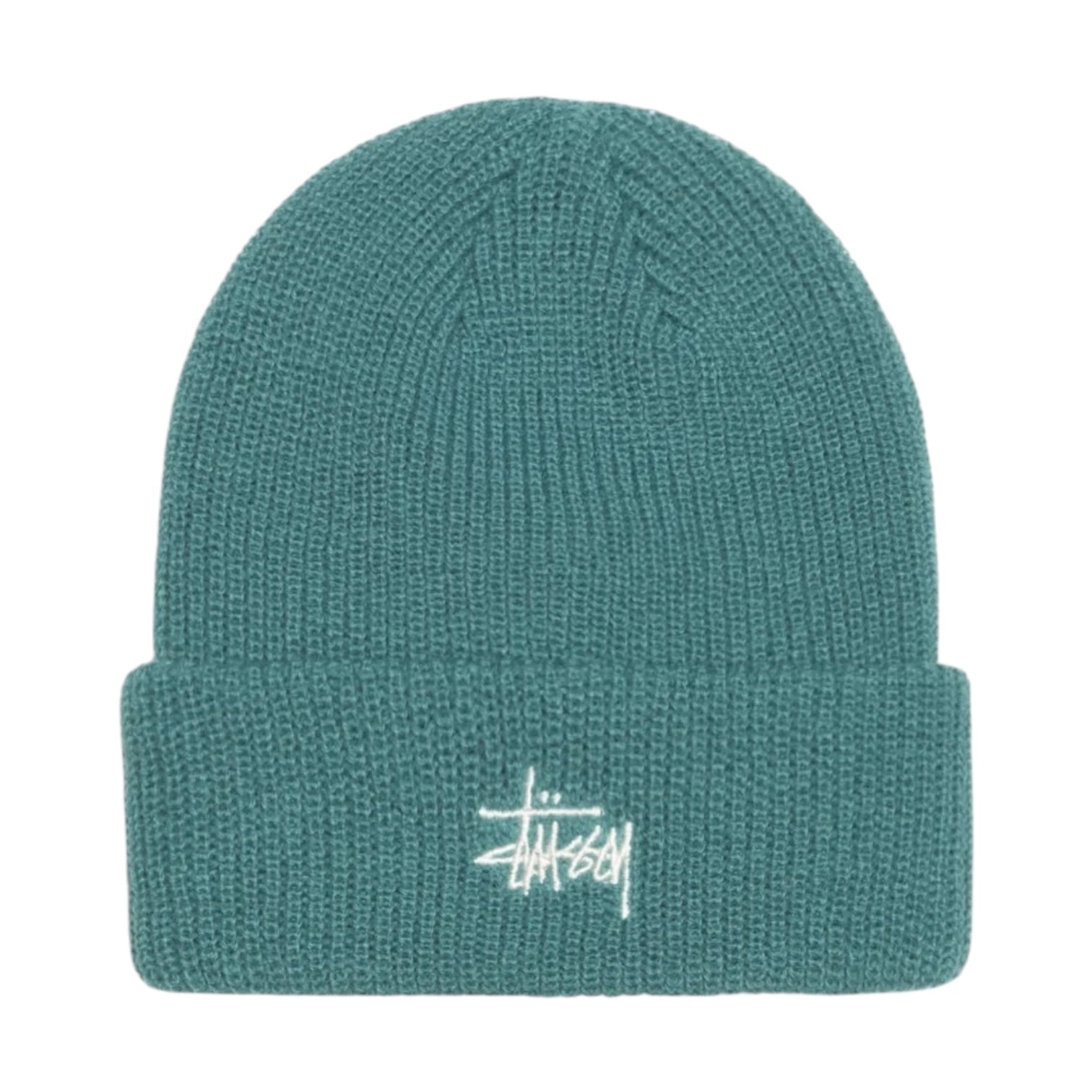 Stussy Basic Cuff Beanie Sea Green