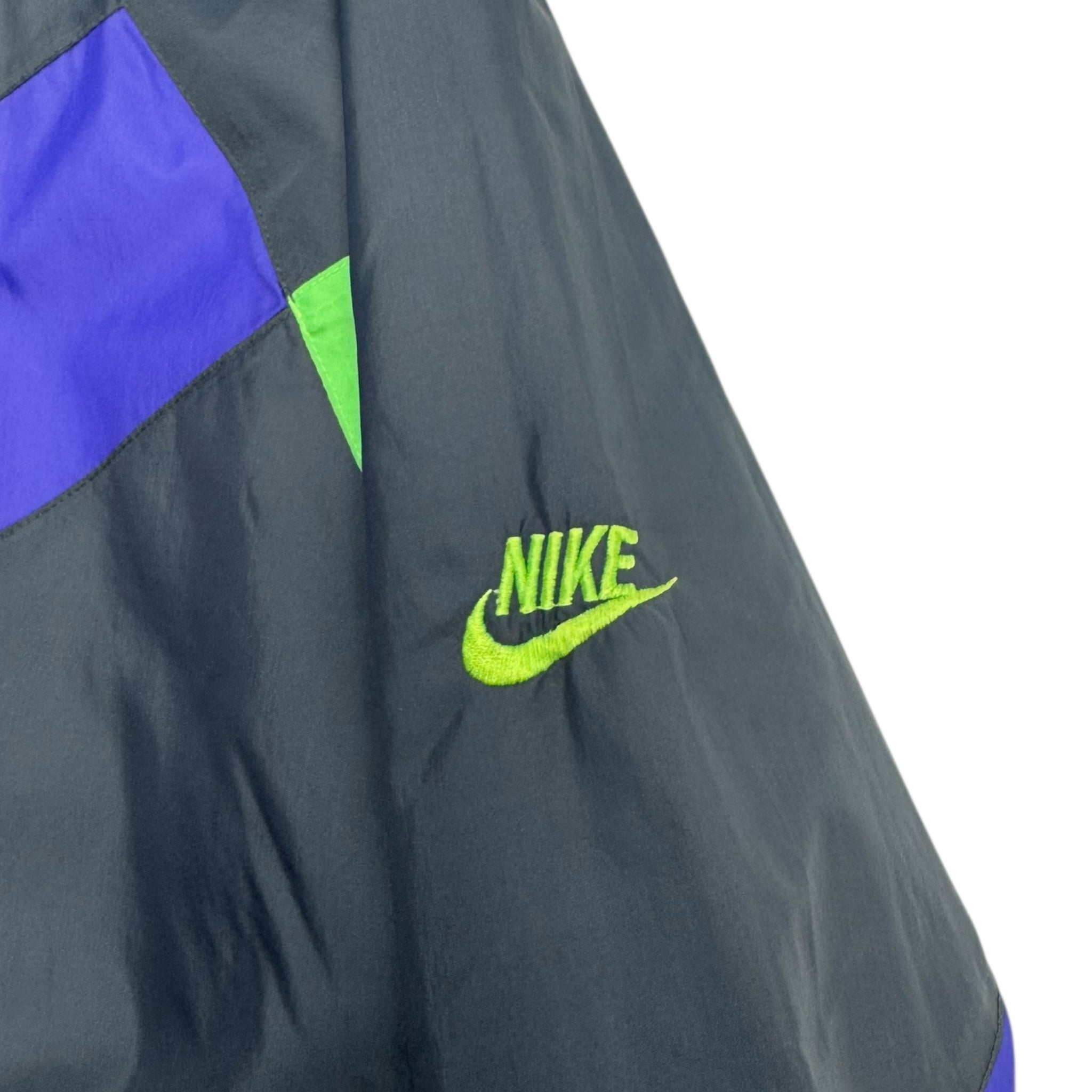 Vintage Nike Sleeve Embroidered Windbreaker