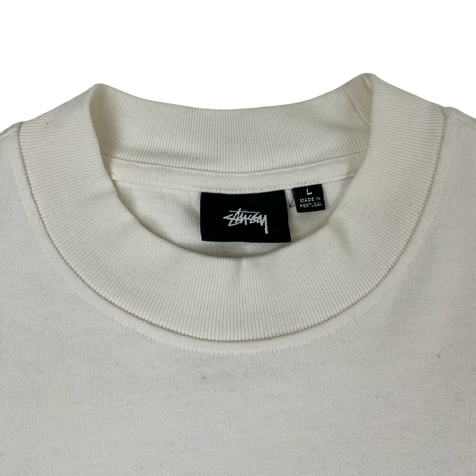 Stüssy Lazy Long Sleeve T-Shirt White