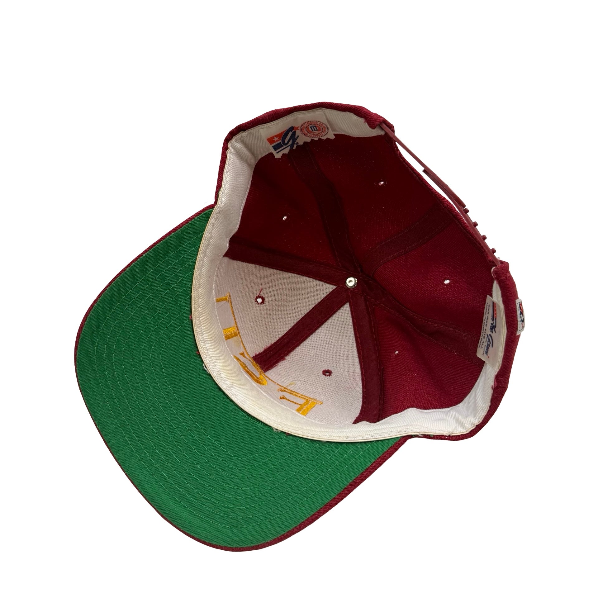 Vintage Florida State University The Game Snapback Red