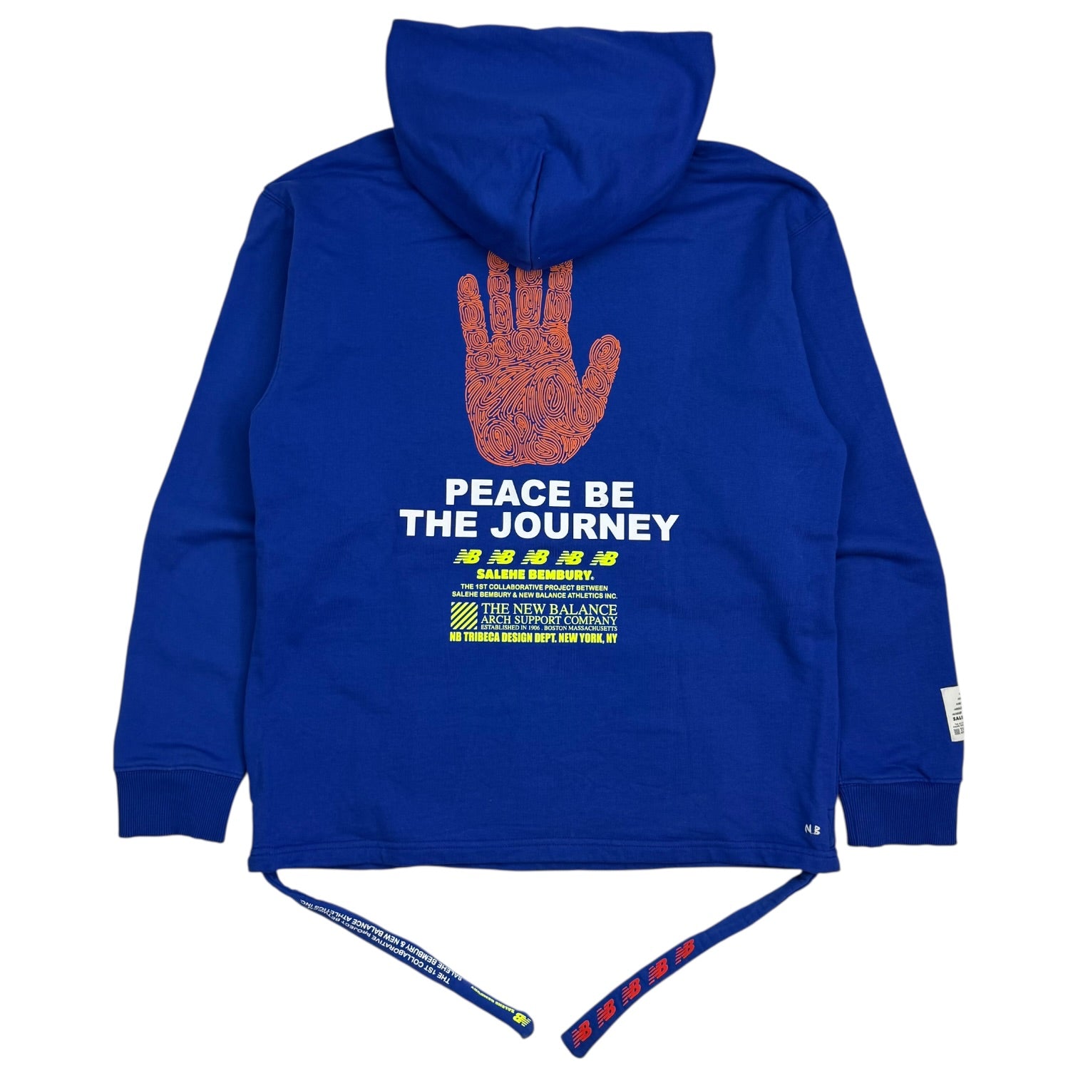New Balance x Salehe Bembury Yurt Hoodie UV Blue