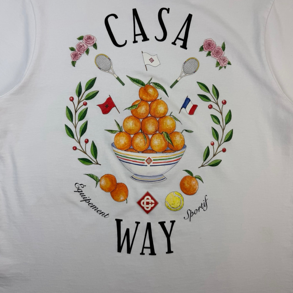 Casablanca Casa Way T-Shirt White