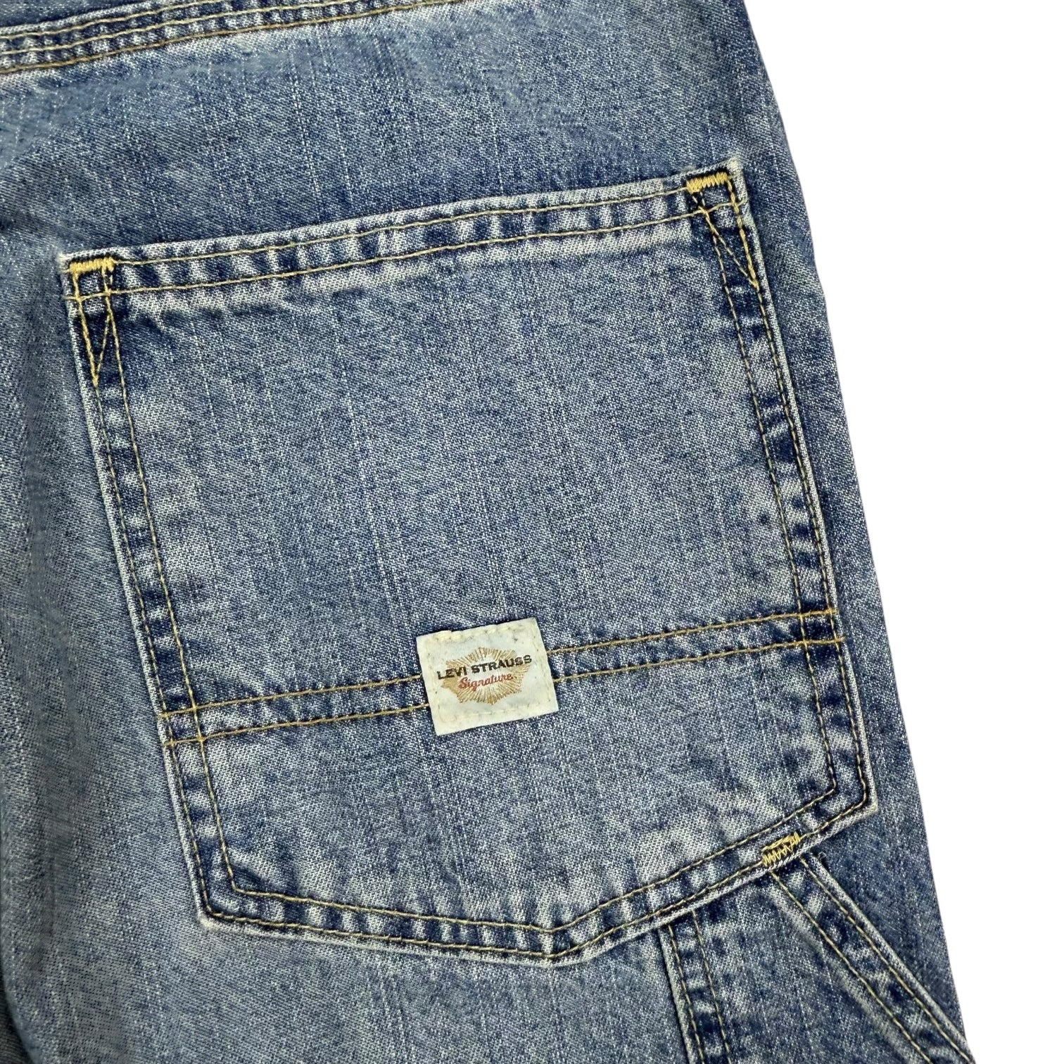 Vintage Levis Denim Carpenter Denim Light Wash