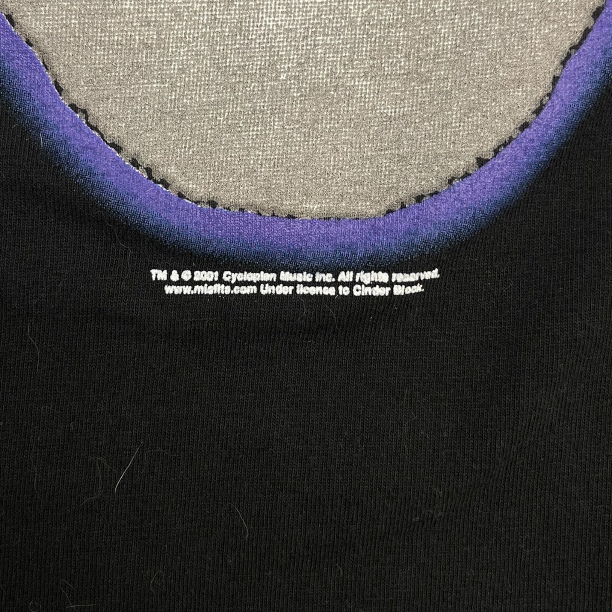 2001 Misfits Longsleeve T-Shirt Black