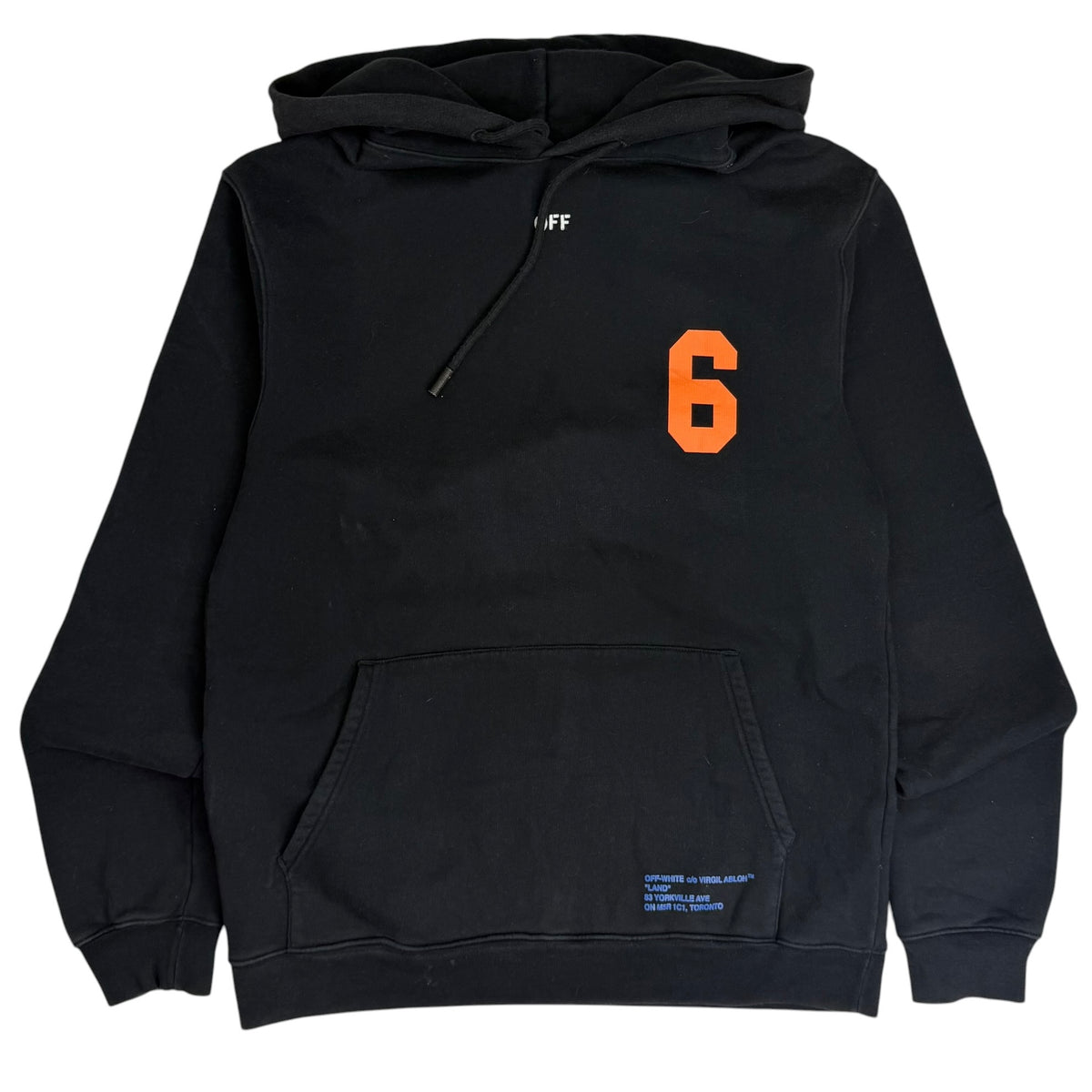Off-White Toronto 6 Hoodie Black