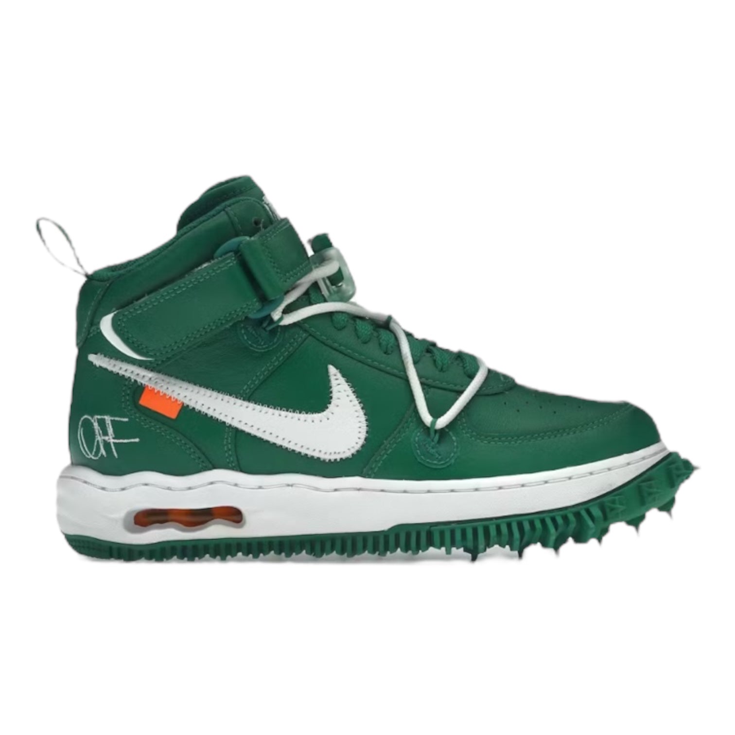 Nike Air Force 1 Mid Off-White Pine Green