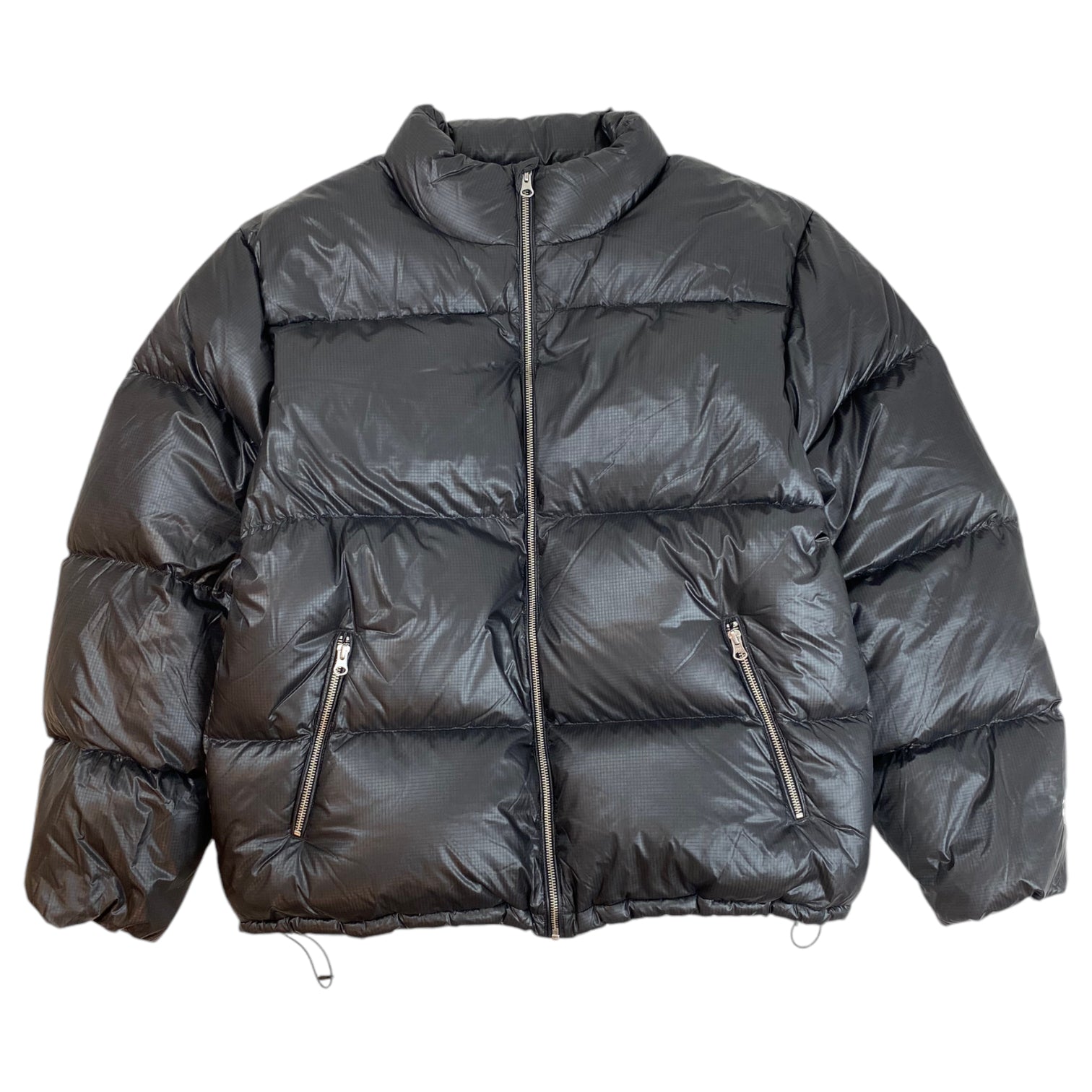 Stüssy Parachute Ripstop Down Puffer Jacket Charcoal