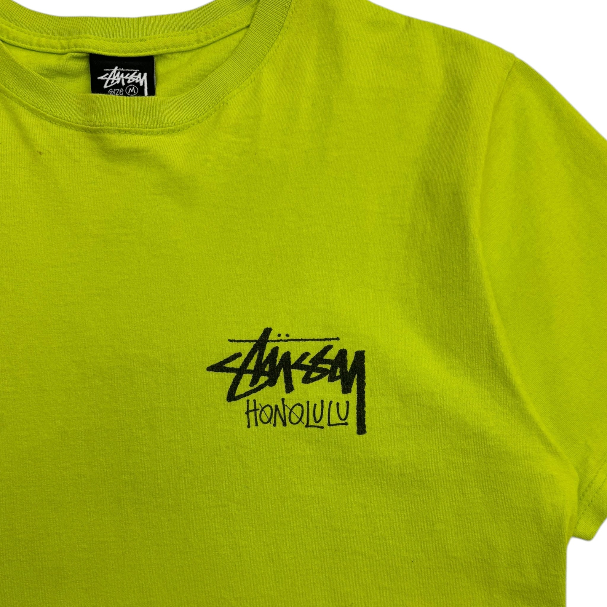 Stussy Honolulu Chapter T-Shirt Lime