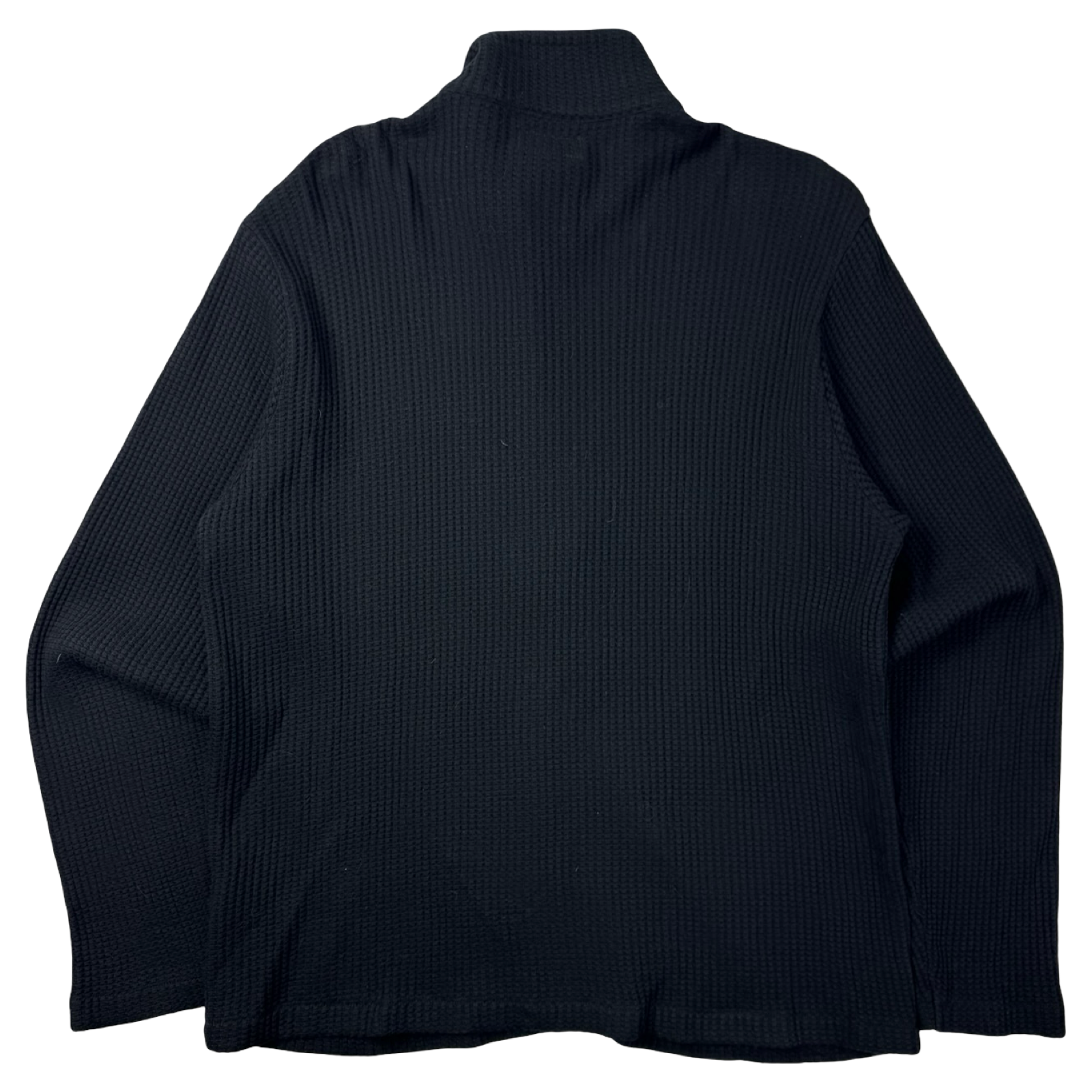 Stussy Waffle Knit Zip Up Sweater